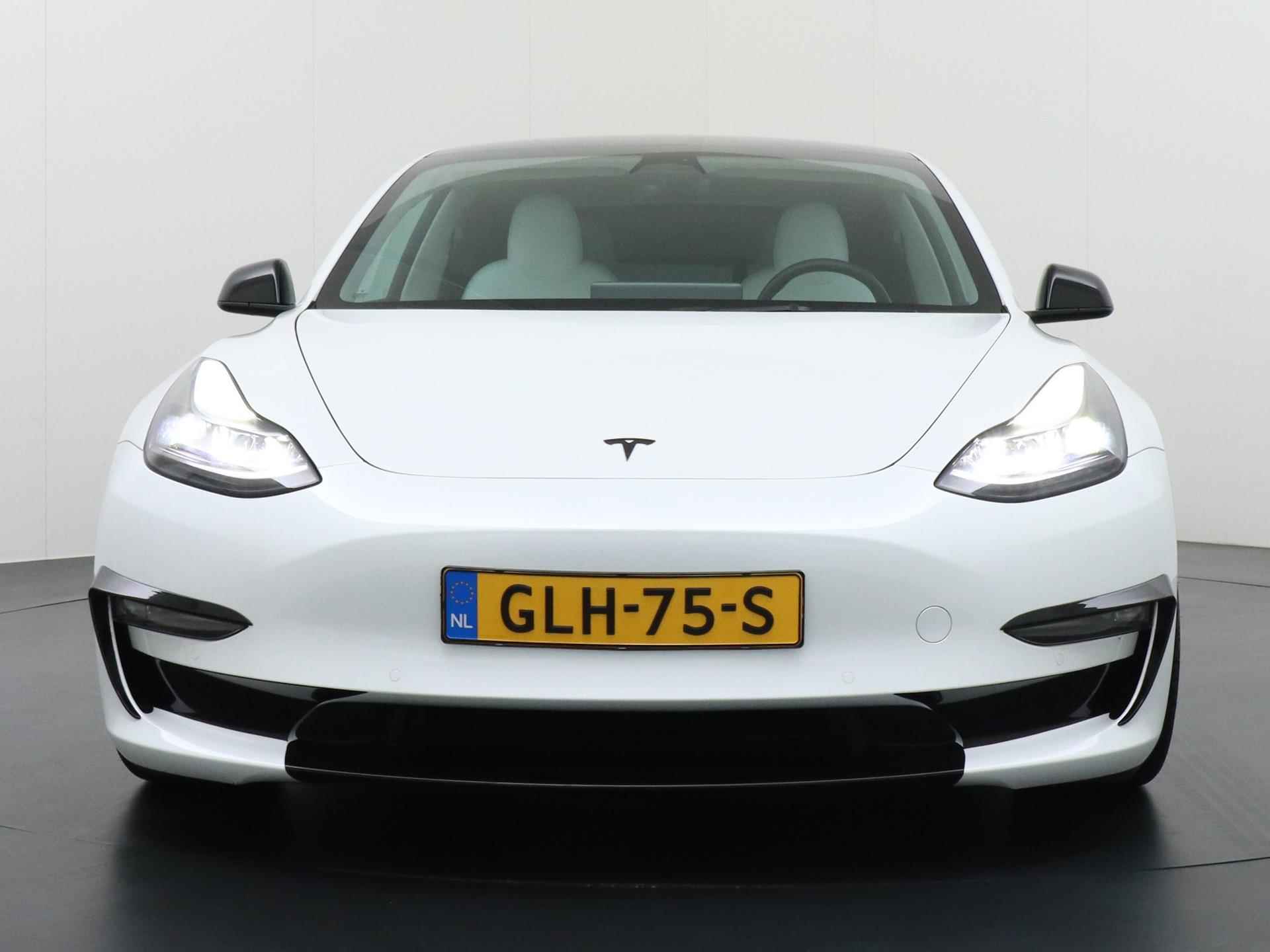 Tesla Model 3 Long Range AWD 75 kWh UNIEKE UITVOERING | 20" LMV | WIT LEDER | SUPER GAVE AUTO - 4/39