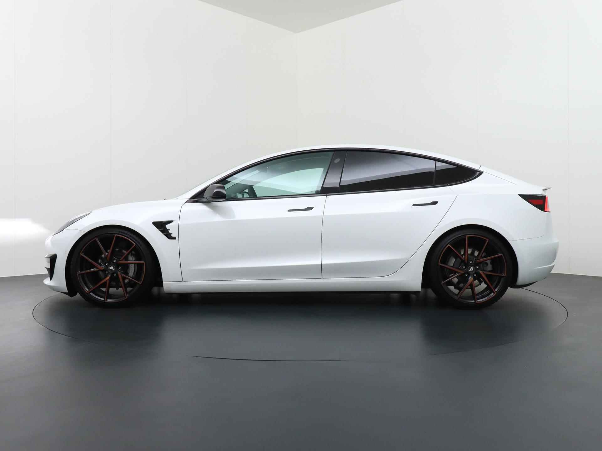 Tesla Model 3 Long Range AWD 75 kWh UNIEKE UITVOERING | 20" LMV | WIT LEDER | SUPER GAVE AUTO - 5/39