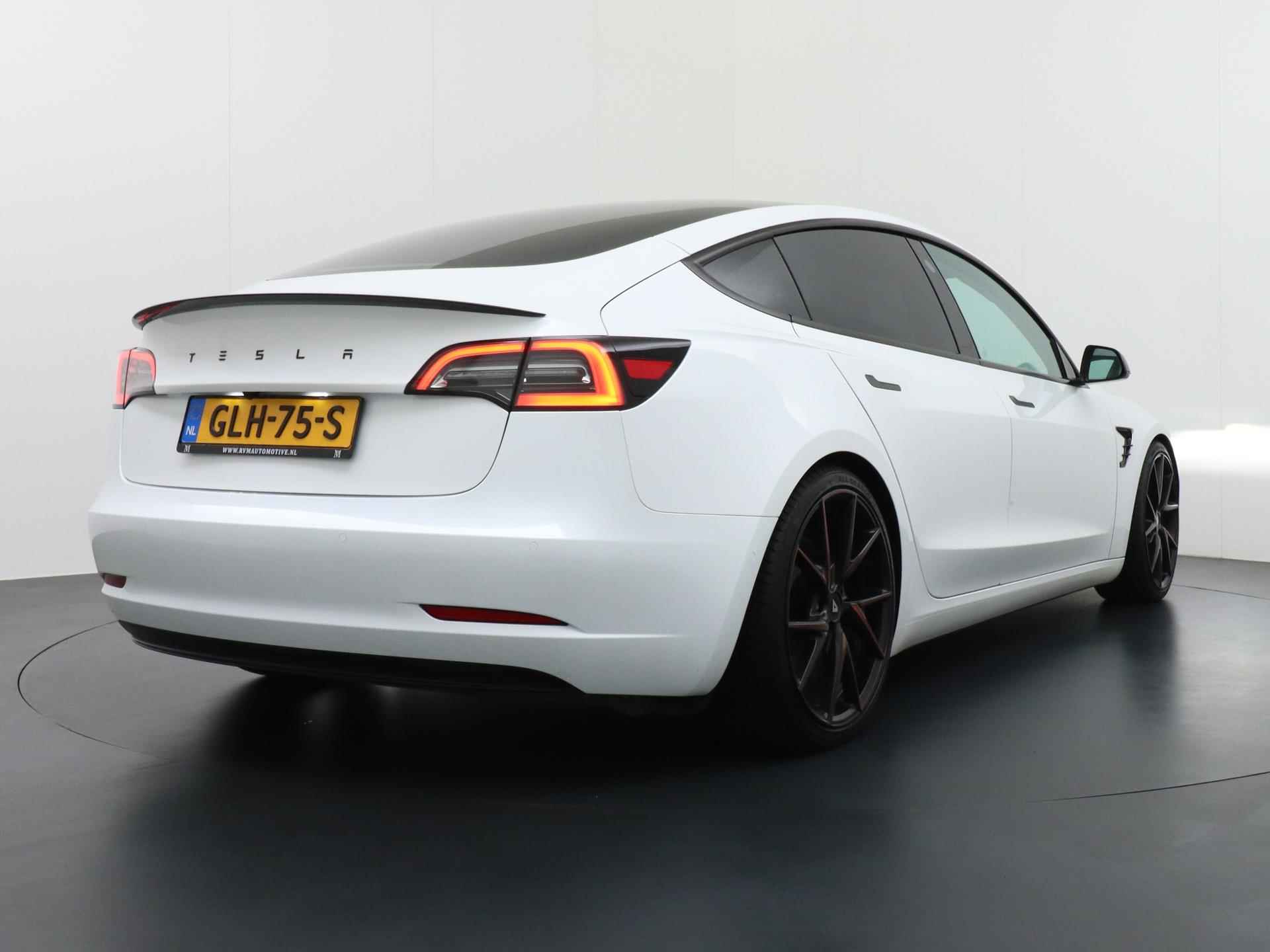 Tesla Model 3 Long Range AWD 75 kWh UNIEKE UITVOERING | 20" LMV | WIT LEDER | SUPER GAVE AUTO - 8/39