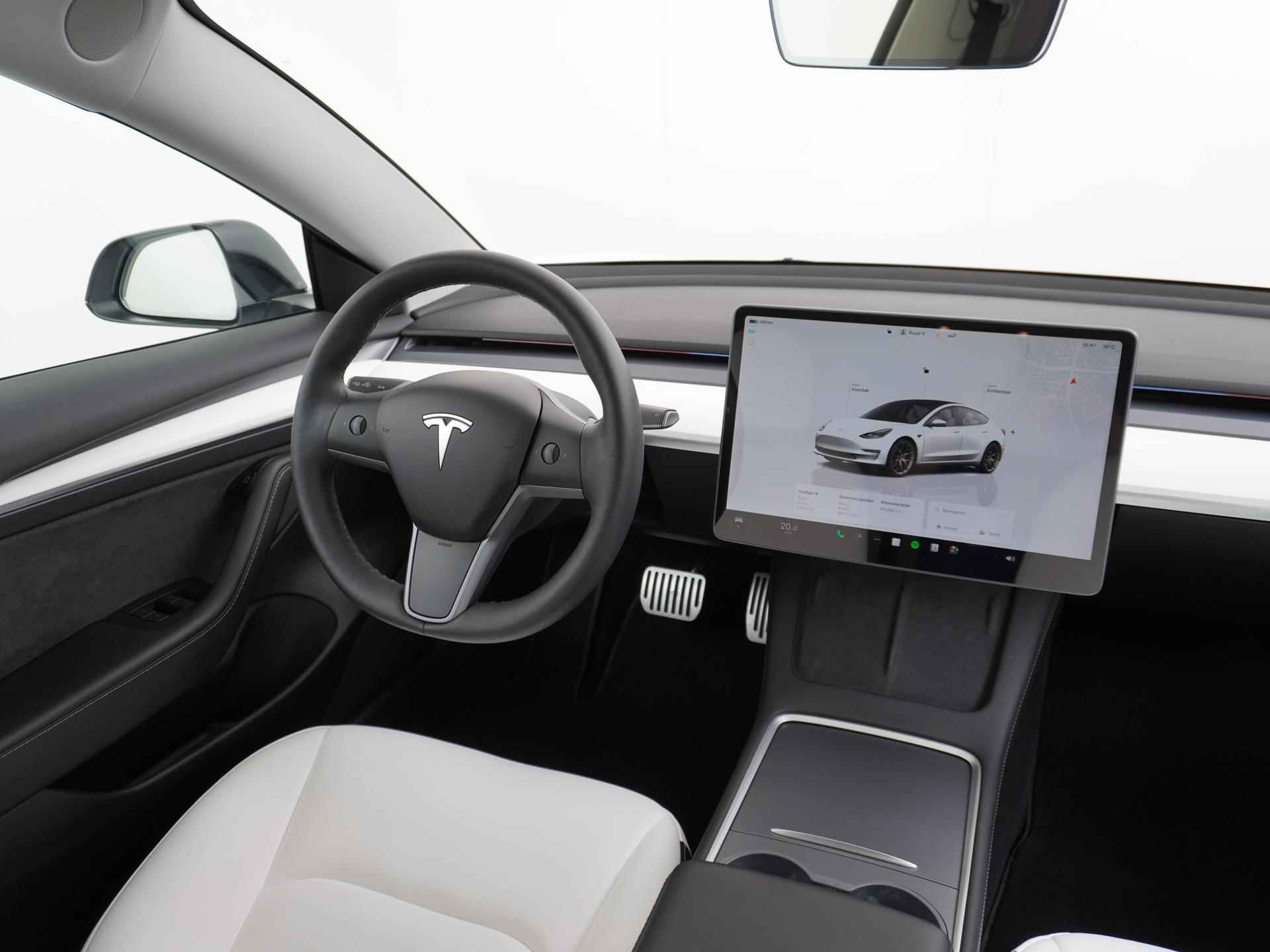 Tesla Model 3 Long Range AWD 75 kWh UNIEKE UITVOERING | 20" LMV | WIT LEDER | SUPER GAVE AUTO - 26/39