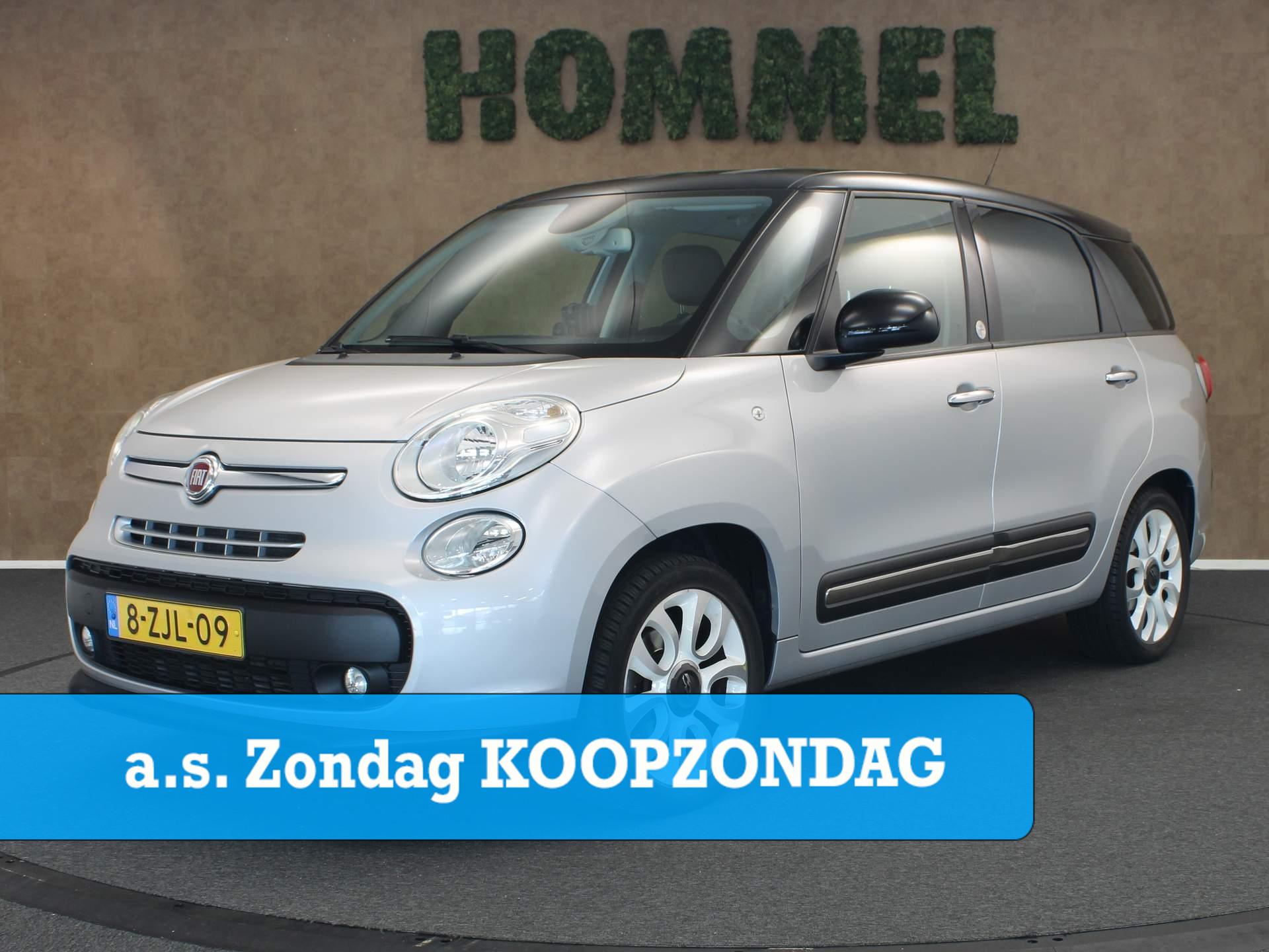 Fiat 500 L Living 0.9 TwinAir Lounge 7p. - ORIGINEEL NEDERLANDSE AUTO - ACHTERUITRIJCAMERA - PDC ACHTER - CLIMATE CONTROL - CRUISE CONTROL - PORTABLE NAVIGATIESYSTEEM