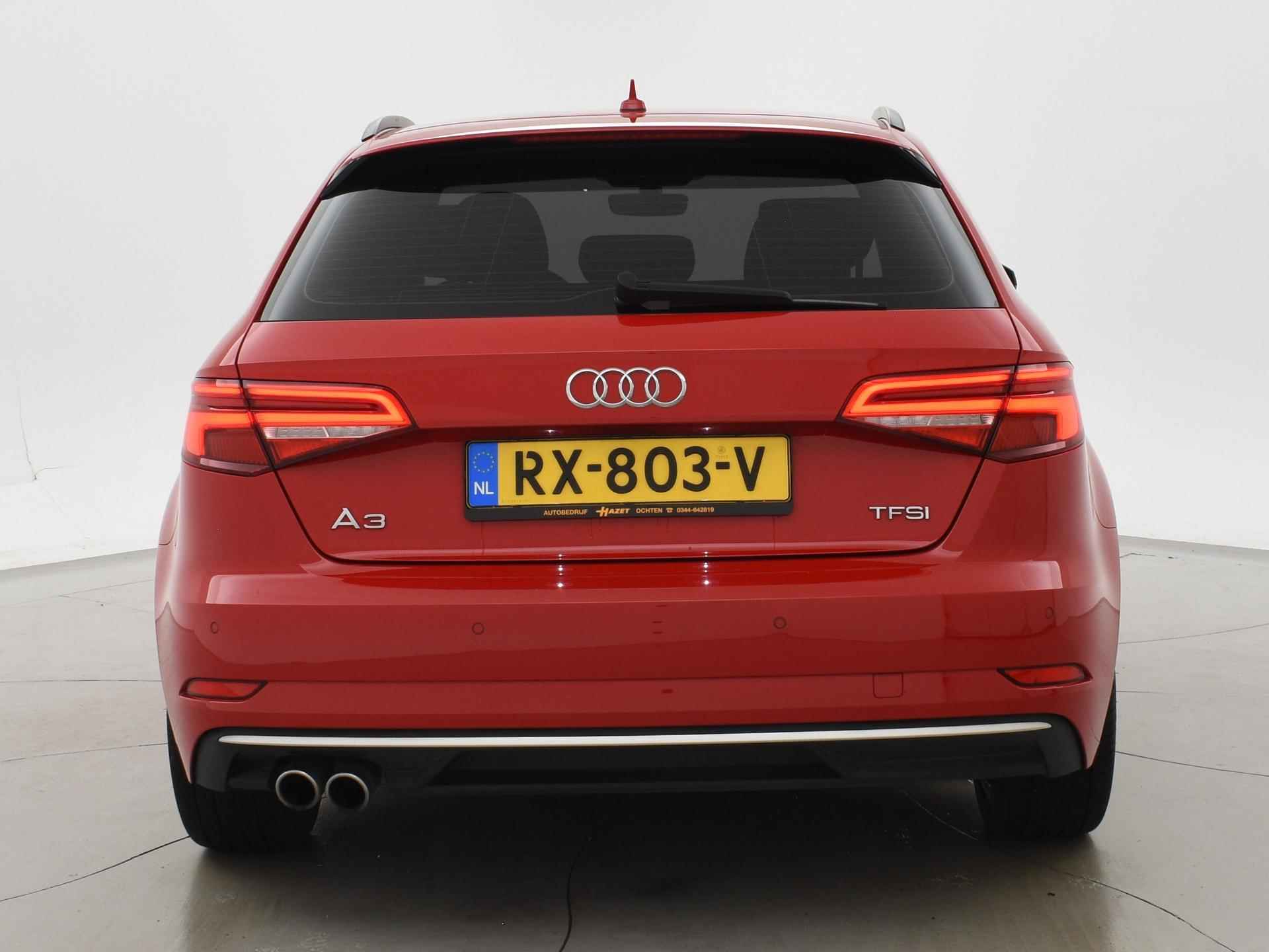 Audi A3 Sportback 1.5 TFSI CoD 150 PK SPORT EDITION TANGOROOD METALLIC - 9/36