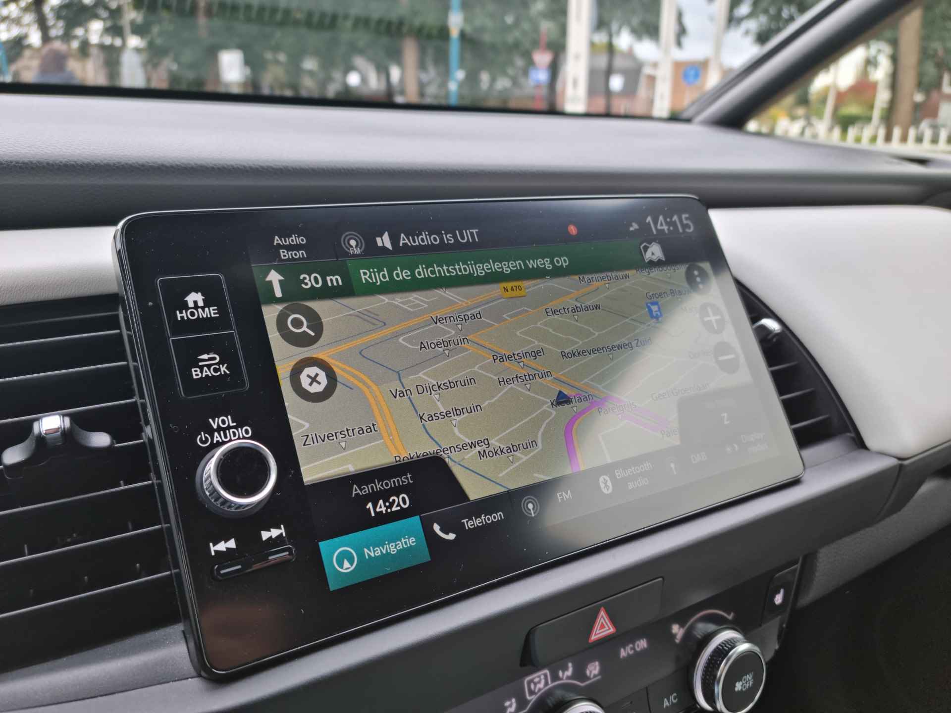Honda Jazz 1.5 e:HEV Executive Navigatie, Parkeersensoren V+A, Apple/Android , All-in Rijklaarprijs - 14/27