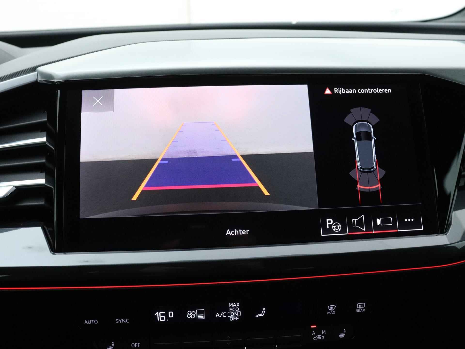 Audi Q4 e-tron 40 S edition 77 kWh 204 PK | Virtual cockpit | Navigatie | LED matrix | Camera | Parkeersensoren | Getint glas | Stoelverwarming | Lichtmetalen velgen | Cruise control | Elektrische kofferklep | Fabrieksgarantie | - 21/32