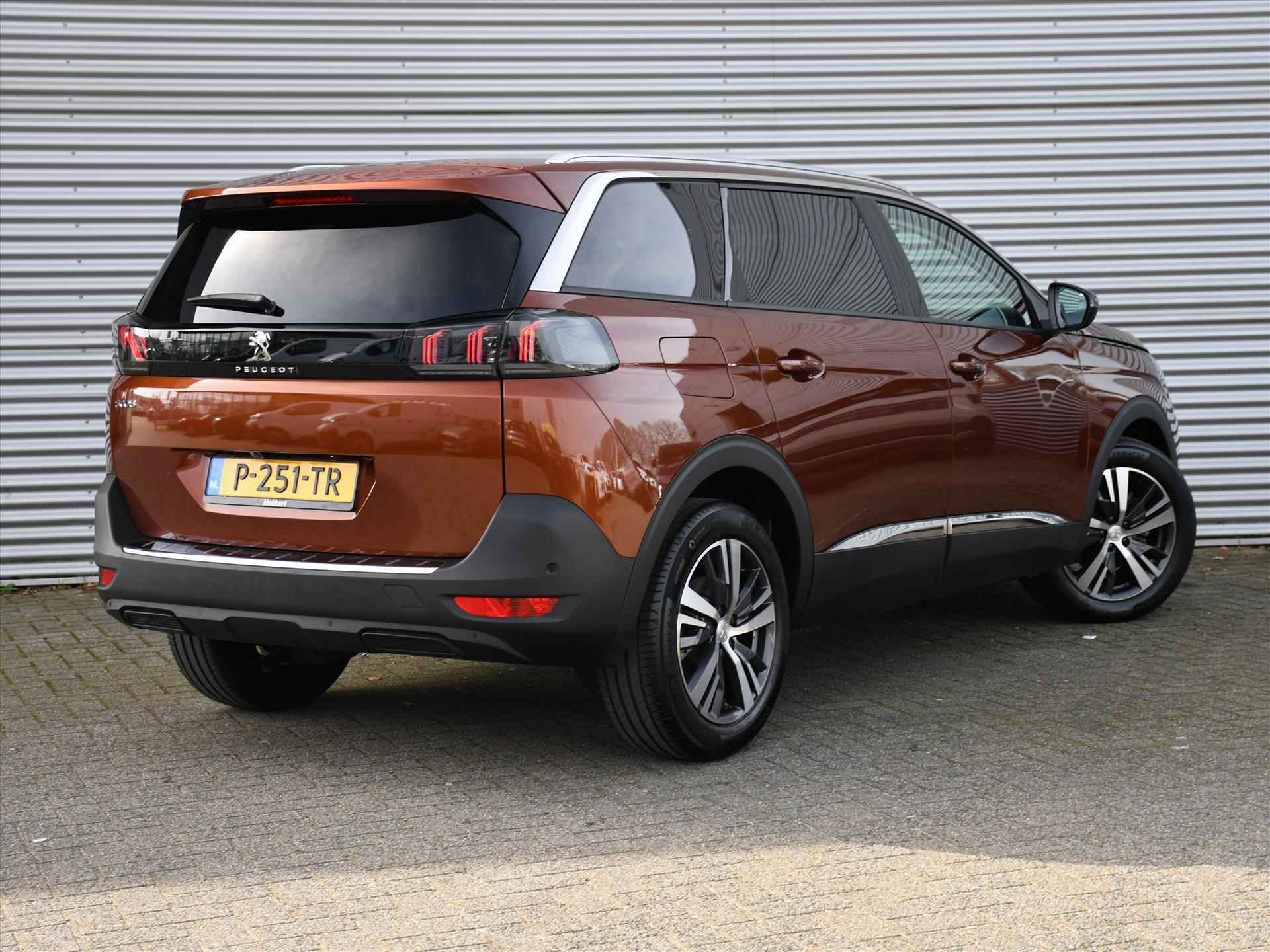 Peugeot 5008 Allure Pack Business 1.2 PureTech 130pk 7-Persoons Automaat NAVI | DODE HOEK | CRUISE | PDC + CAMERA | 18''LM | KEYLESS ENTRY - 4/38