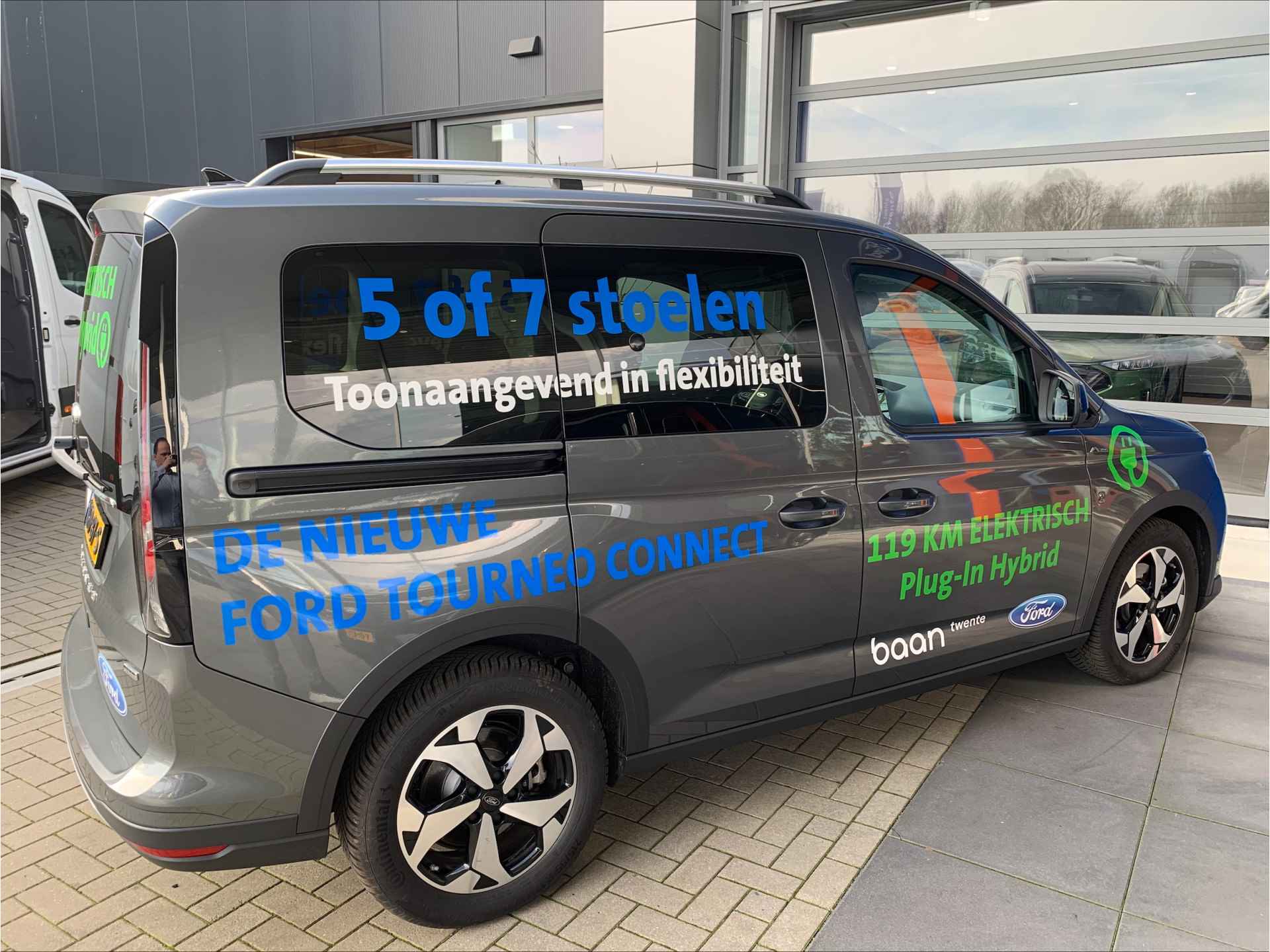 Ford Tourneo Connect Active 1.5 Plug-IN Hybrid 150 PK Automaat | 5 jaar Garantie | 119 KM Elektrisch | 2x schuifdeur | Navi | Climate Control | - 4/53