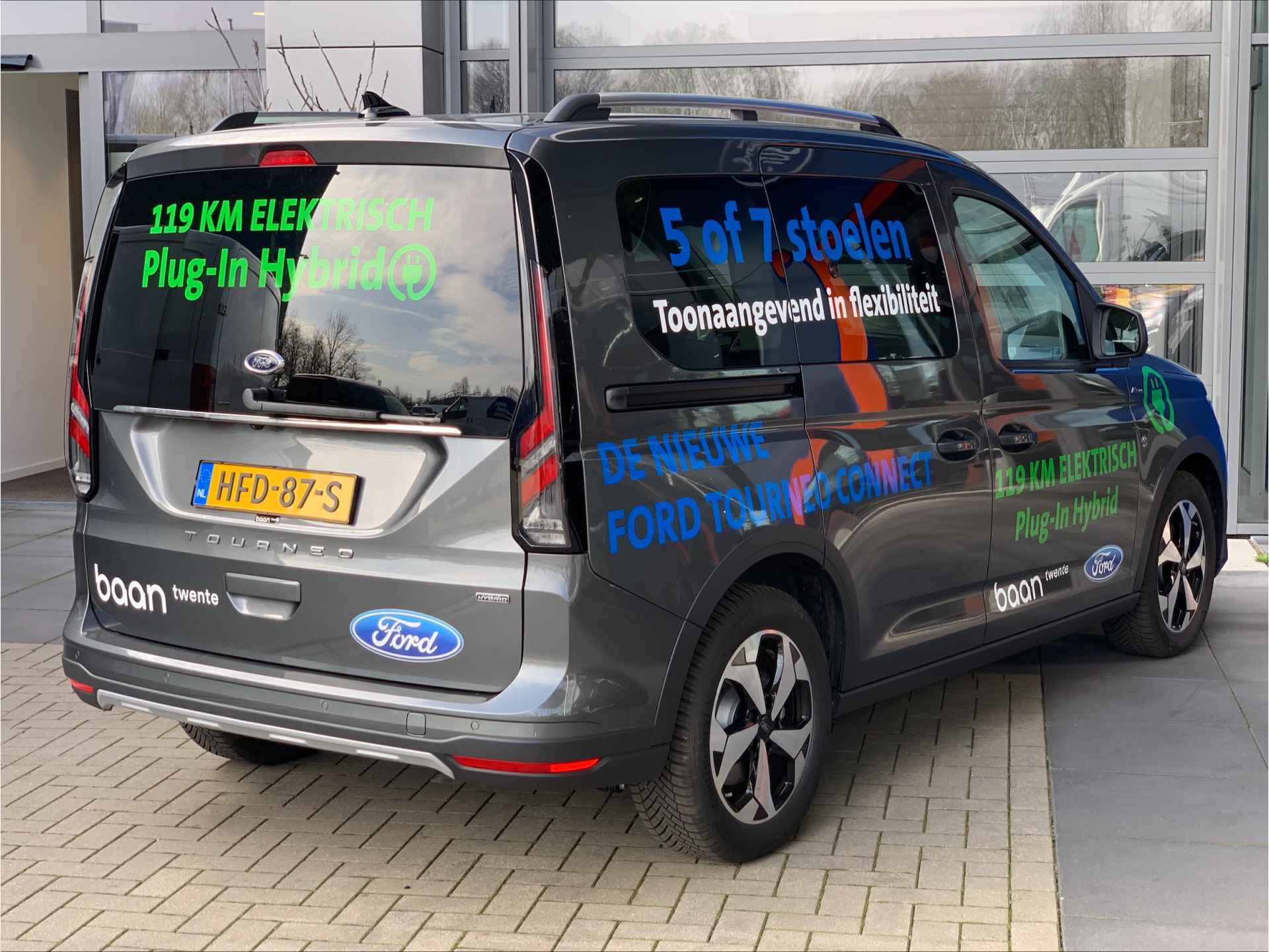 Ford Tourneo Connect Active 1.5 Plug-IN Hybrid 150 PK Automaat | 5 jaar Garantie | 119 KM Elektrisch | 2x schuifdeur | Navi | Climate Control | - 7/53