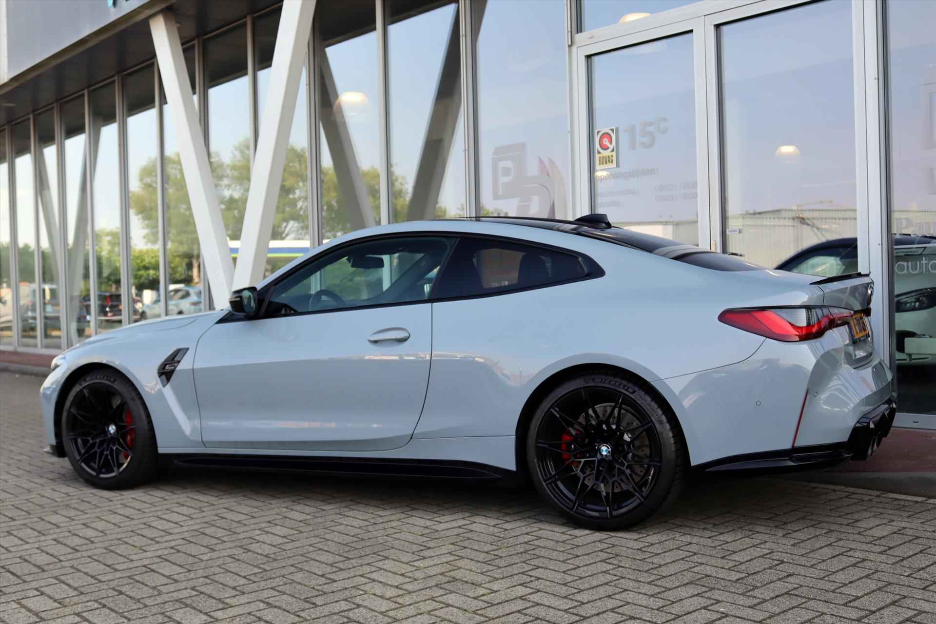 BMW M4 Coupé COMPETITION 510PK Laser | NL Auto | Head Up | M adaptief onderstel | Harman Kardon | Leer | - 4/80