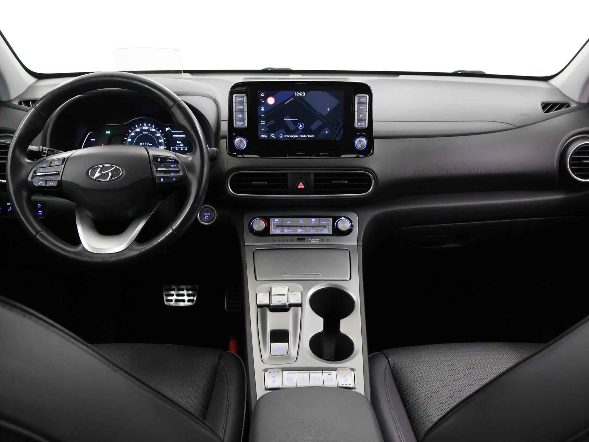 Hyundai Kona EV Premium 64 kWh | Navigatie | Head-Up | Krell Sound | Stoelverkoeling&Verwarming  | Dodehoekdetectie | Keyless Go | Parkeercamera | - 9/45