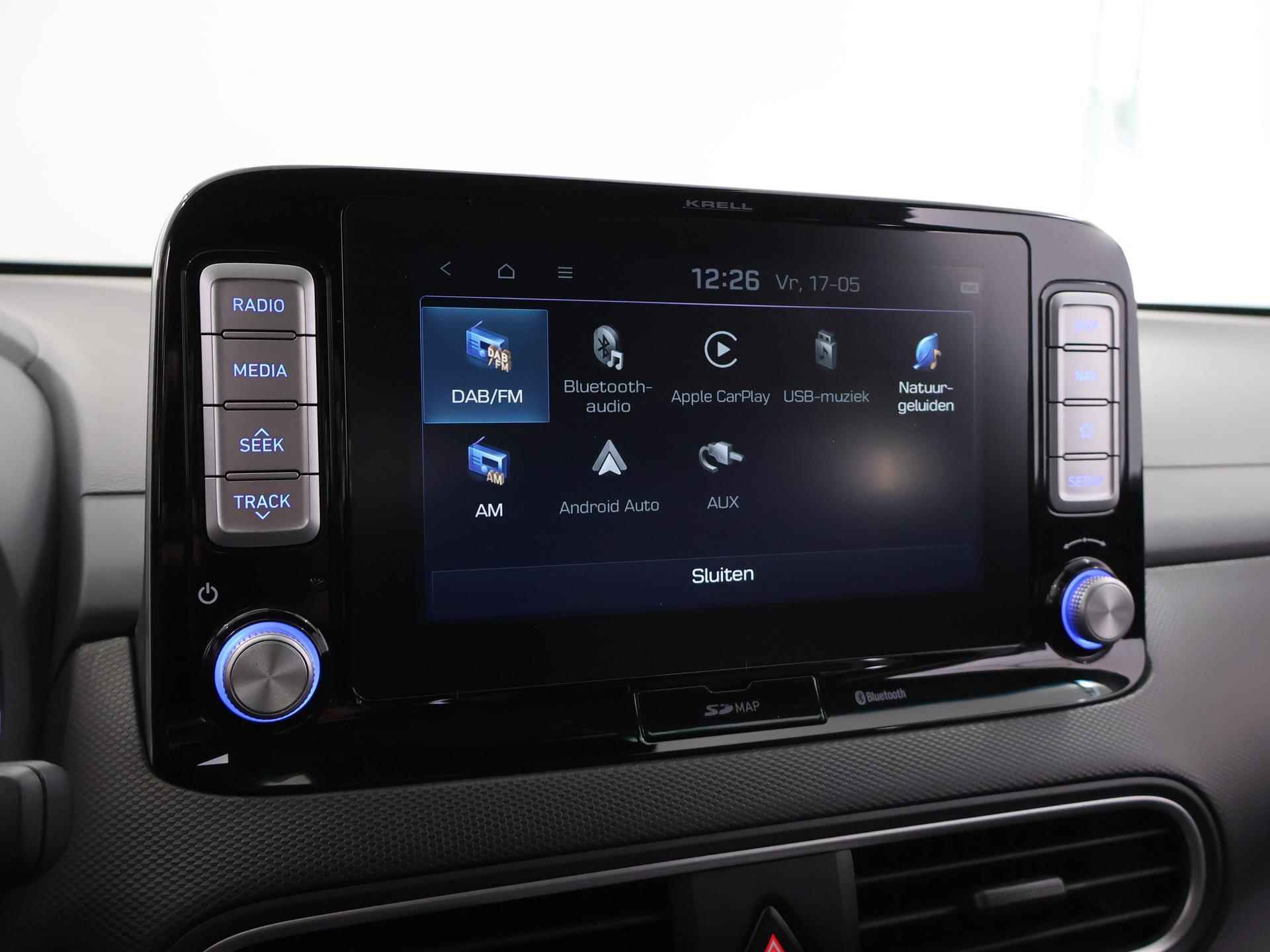 Hyundai Kona EV Premium 64 kWh | Navigatie | Head-Up | Krell Sound | Stoelverkoeling&Verwarming  | Dodehoekdetectie | Keyless Go | Parkeercamera | - 17/45