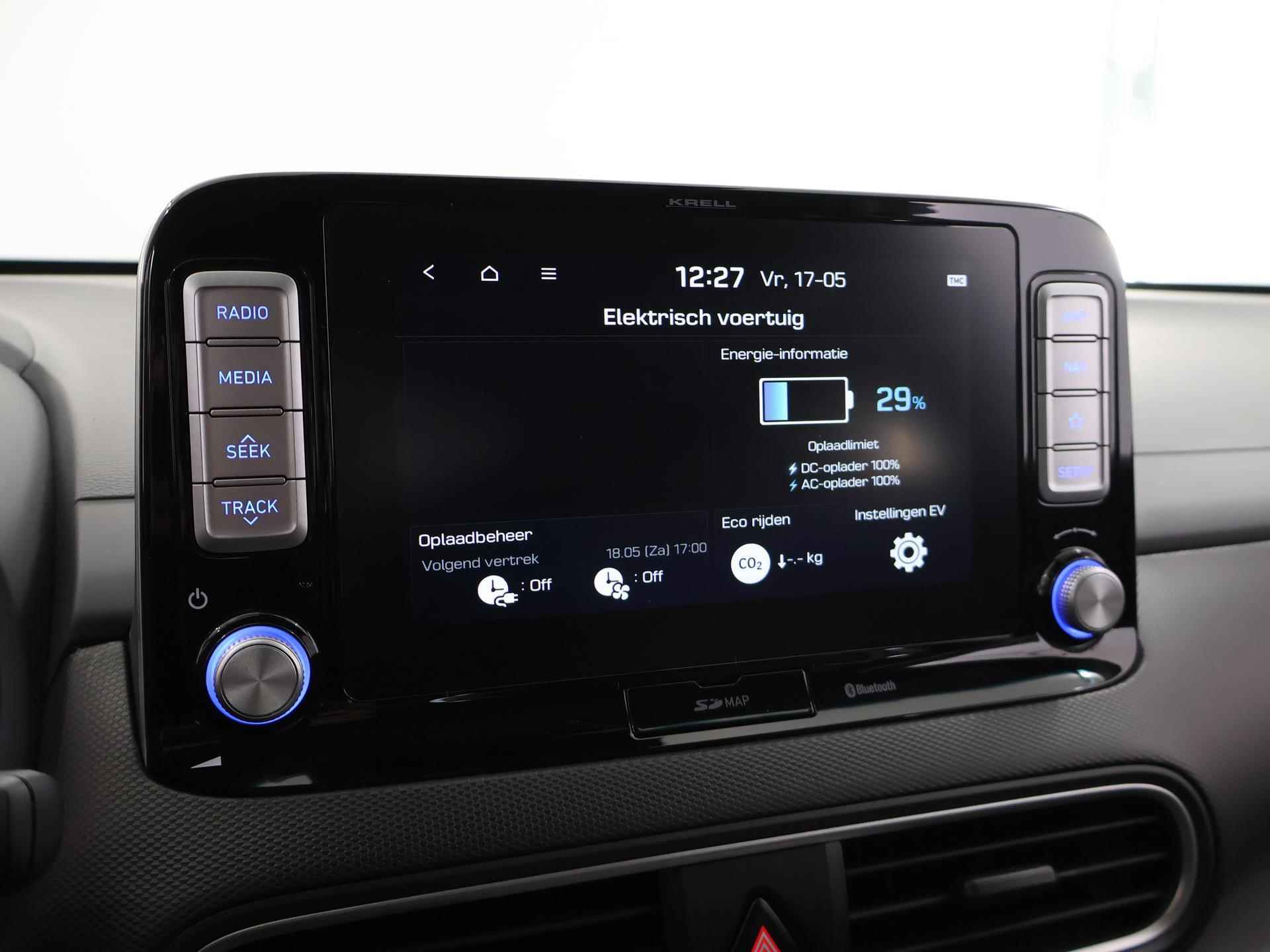 Hyundai Kona EV Premium 64 kWh | Navigatie | Head-Up | Krell Sound | Stoelverkoeling&Verwarming  | Dodehoekdetectie | Keyless Go | Parkeercamera | - 21/45
