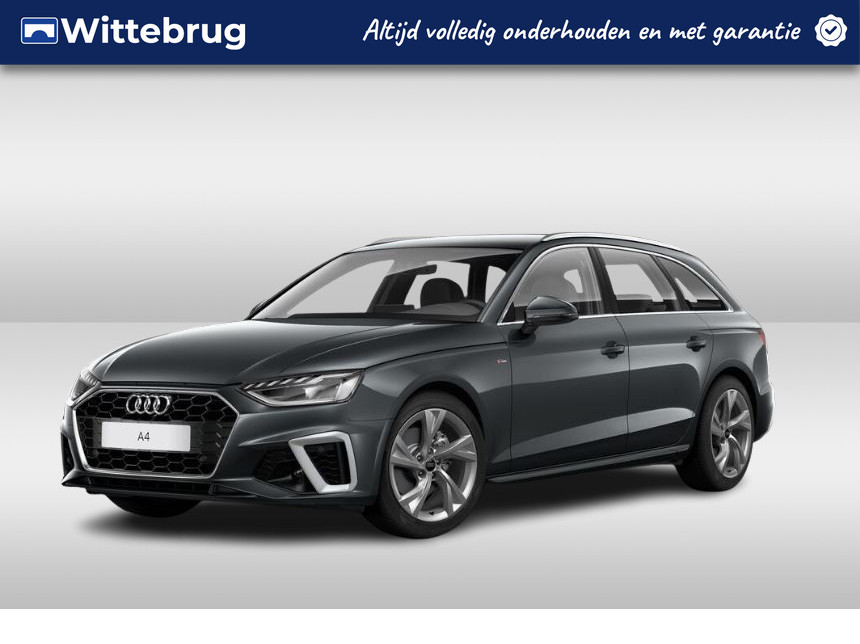 Audi A4 Avant 35 TFSI 150pk s-tronic S edition | Tour pakket | Leder-alcantara | Stoelverwarming | Parkeersensoren v+a