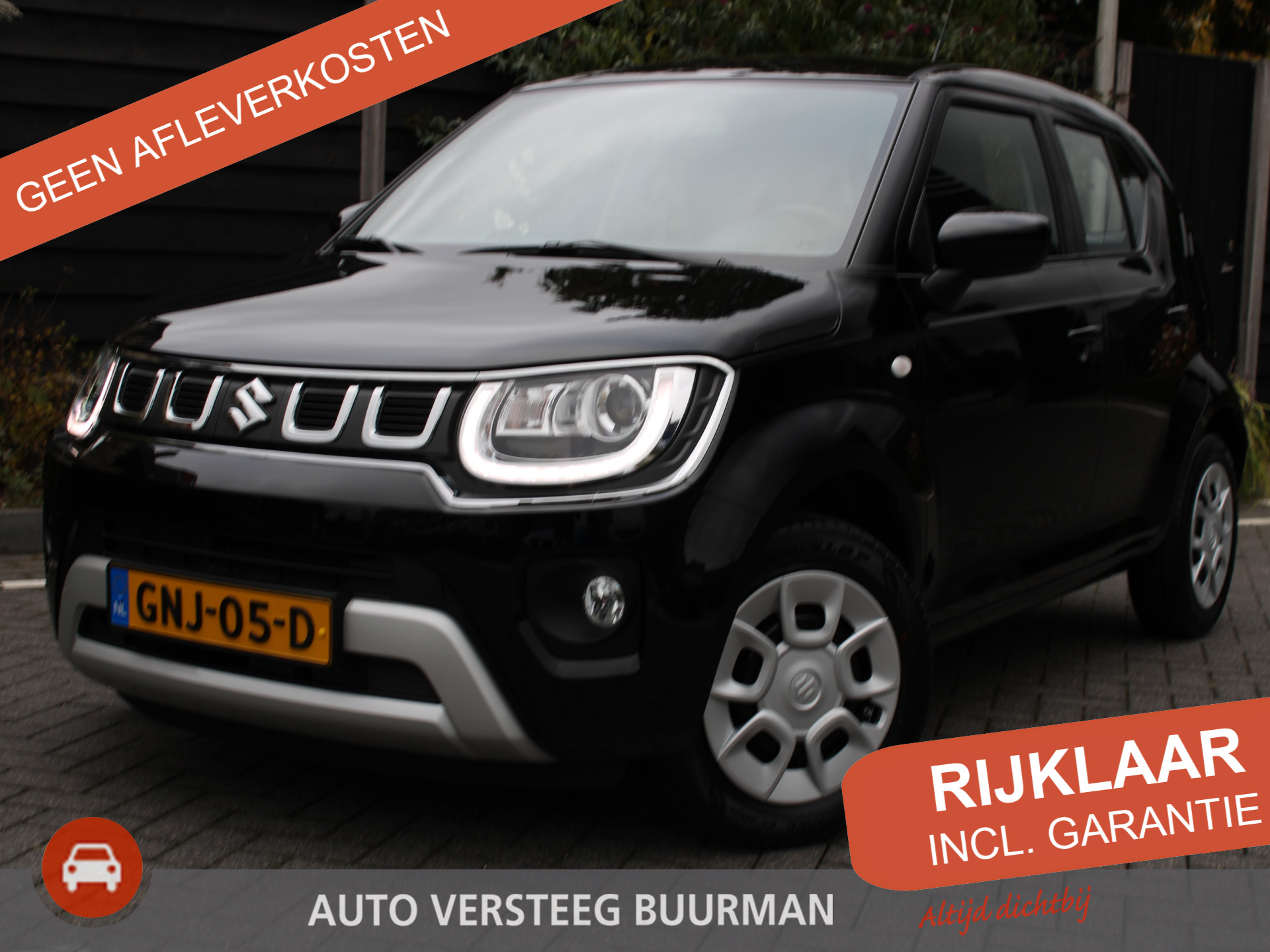 Suzuki Ignis 1.2 83PK Smart Hybrid Comfort 6 Jaar Garantie, Bluetooth, DAB Radio, CD-Speler, Airco, Automatische Dimlichten