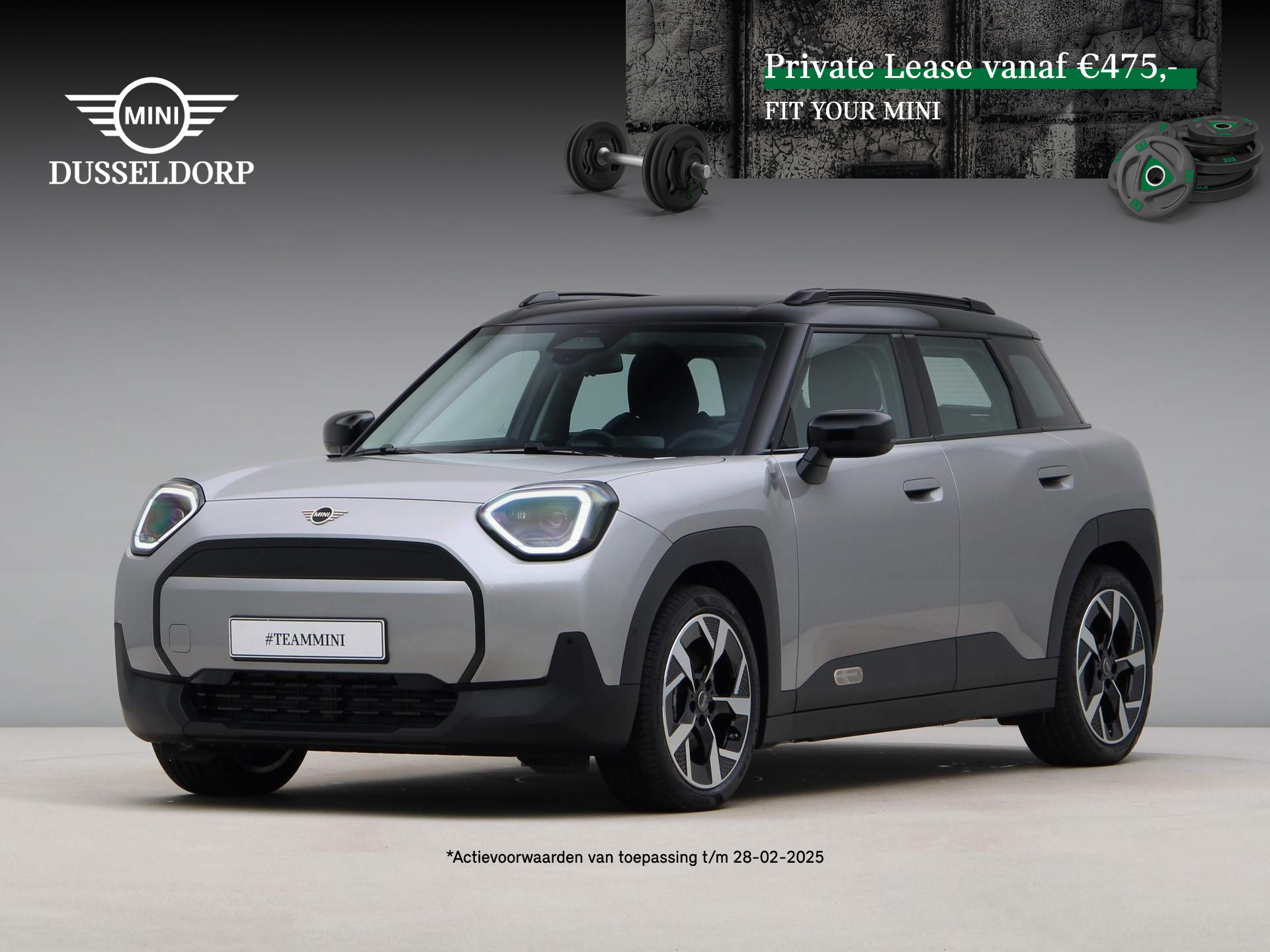 MINI Aceman E Classic Pakket S PRIVATE LEASE EUR 499,- (48 mnd/10.000 km)