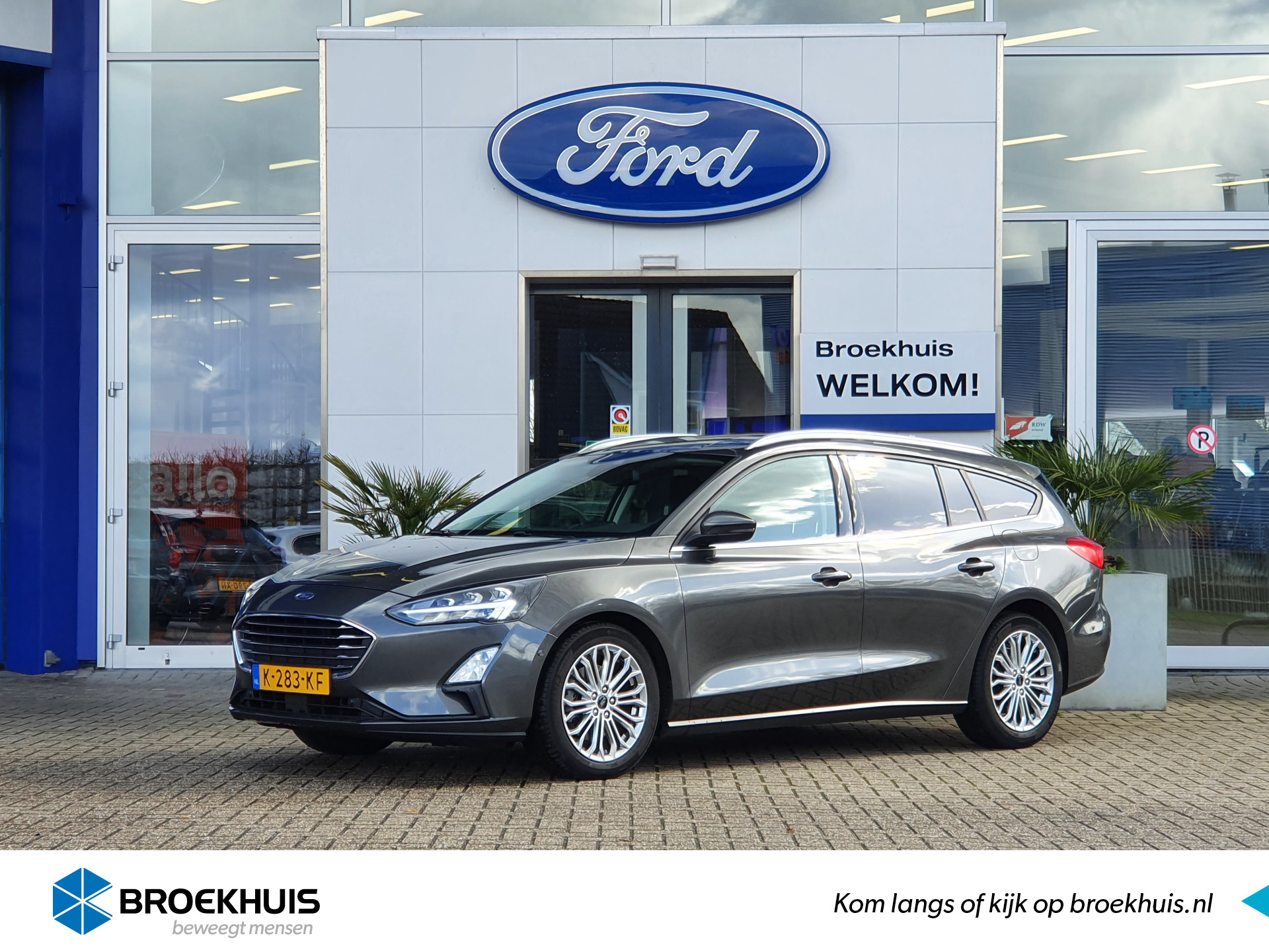 Ford Focus Wagon 1.0 Titanium X Business | B&O Audio | Camera | Stoelverwarming | BLIS Dodehoekdetectie | bij viaBOVAG.nl