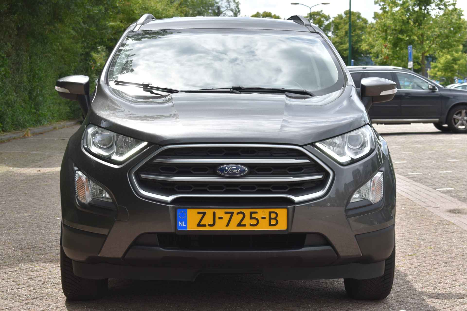 Ford EcoSport 1.0 EcoBoost Trend Ultimate | NL-Auto | Afn.trekhaak | Camera | Carplay | Nav | Cruise Contr | Airco | LM-Velgen | NAP - 6/52