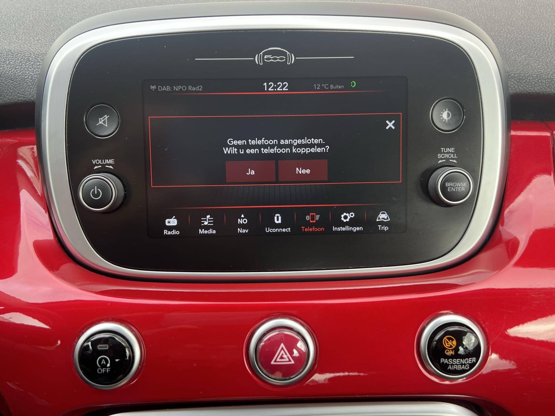 Fiat 500 X 1.6 PopStar Apple Carplay Navigatie Isofix Keyless Entry Cruise control - 26/38