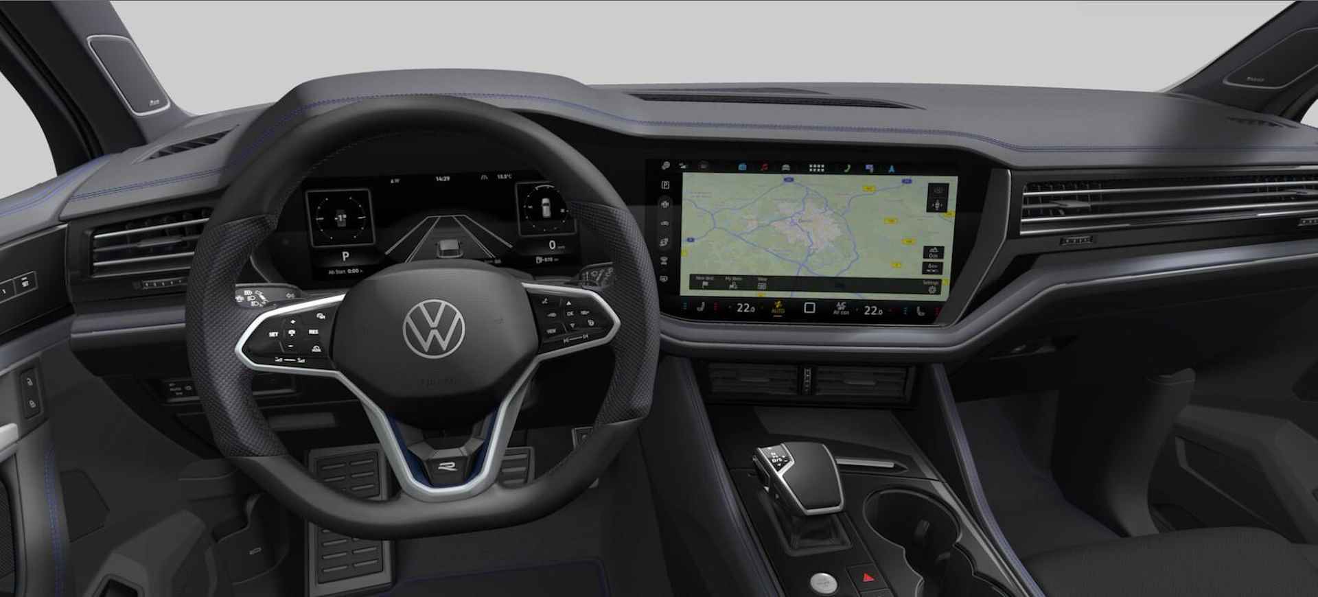 Volkswagen Touareg 3.0 TSi eHybrid 4MOTION R | Nieuwe Touareq | Full Option | Silicium Grey Matte | Multimedia pakket | Trekhaak | - 10/10