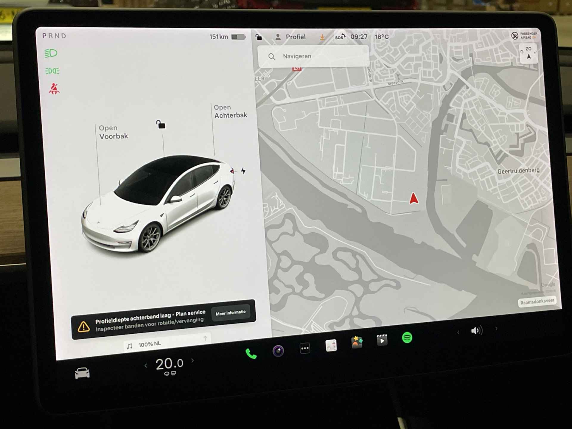 Tesla Model 3 Standard RWD Plus 60 kWh | Autopilot | Panoramadak | Lederen bekleding | Camera | 18"LM Velgen | - 8/43