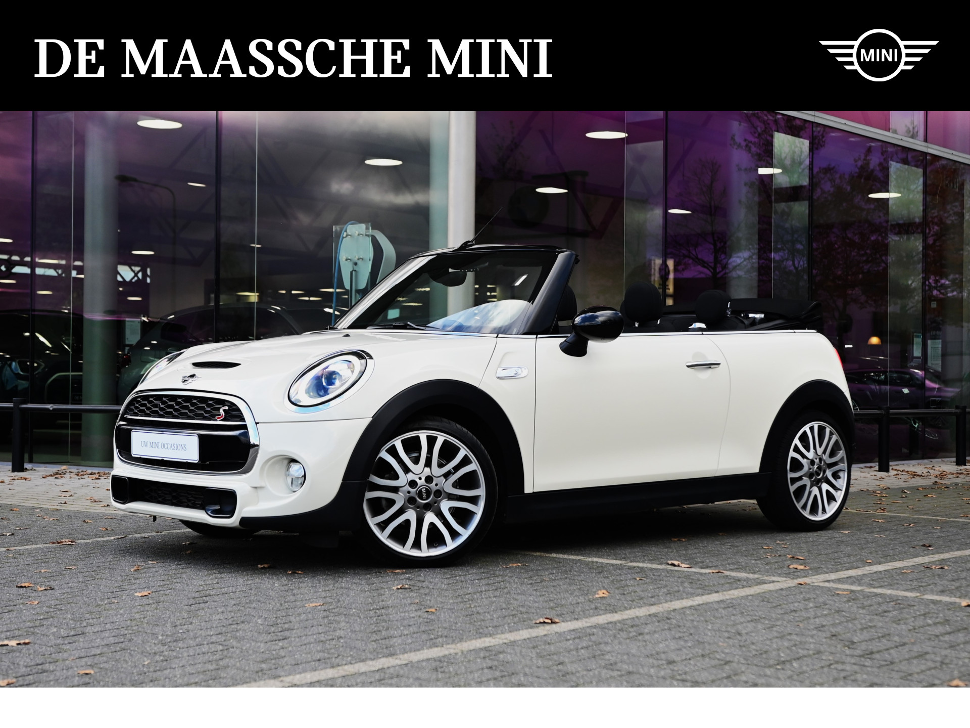 MINI Cabrio Cooper S Chili Automaat / Sportstoelen / LED / Apple CarPlay / Stoelverwarming / Cruise Control / Navigatie