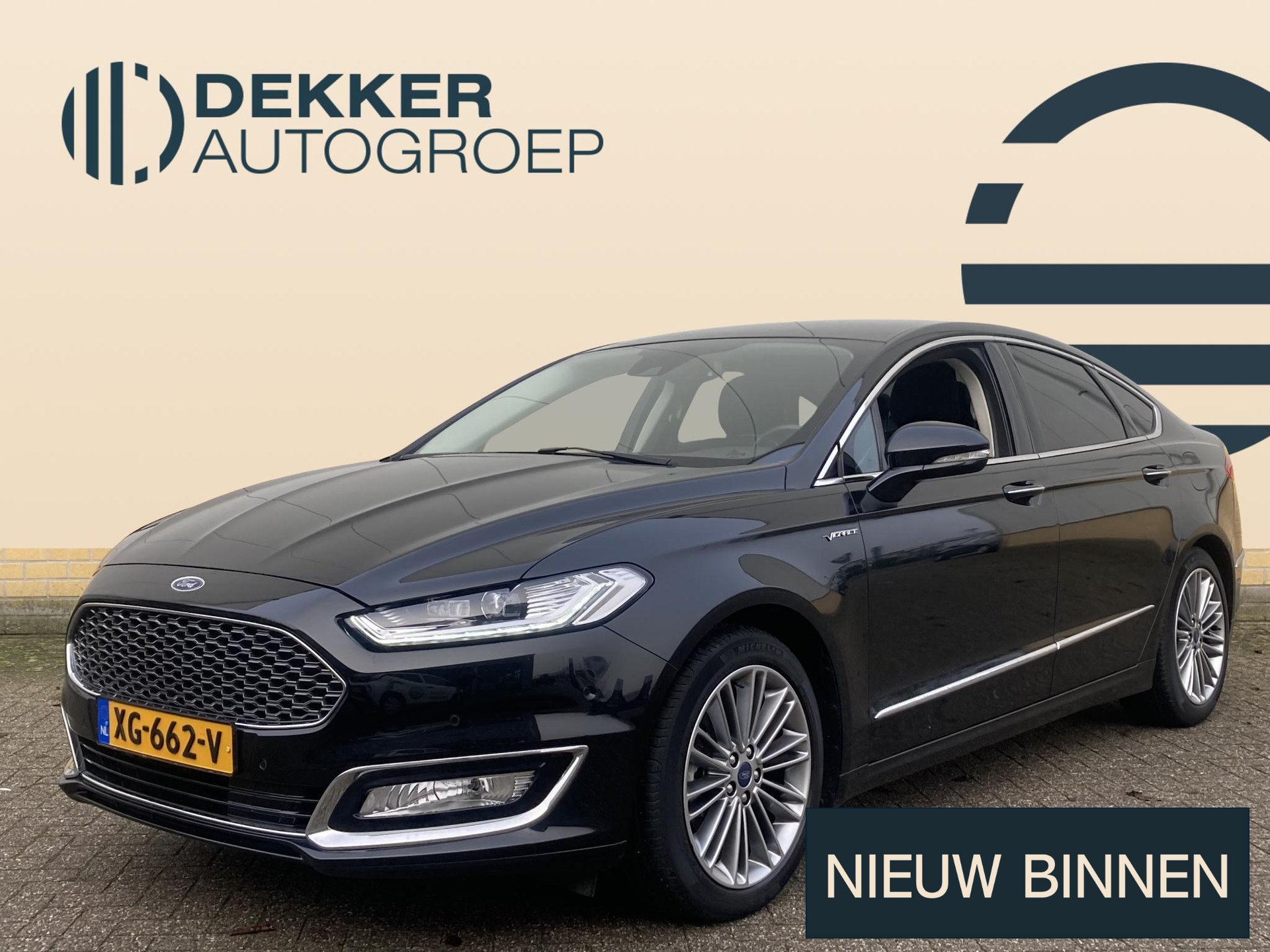 Ford Mondeo 2.0 Hybrid 187 pk Vignale-navi Ford Mondeo 2.0 IVCT HEV Vignale