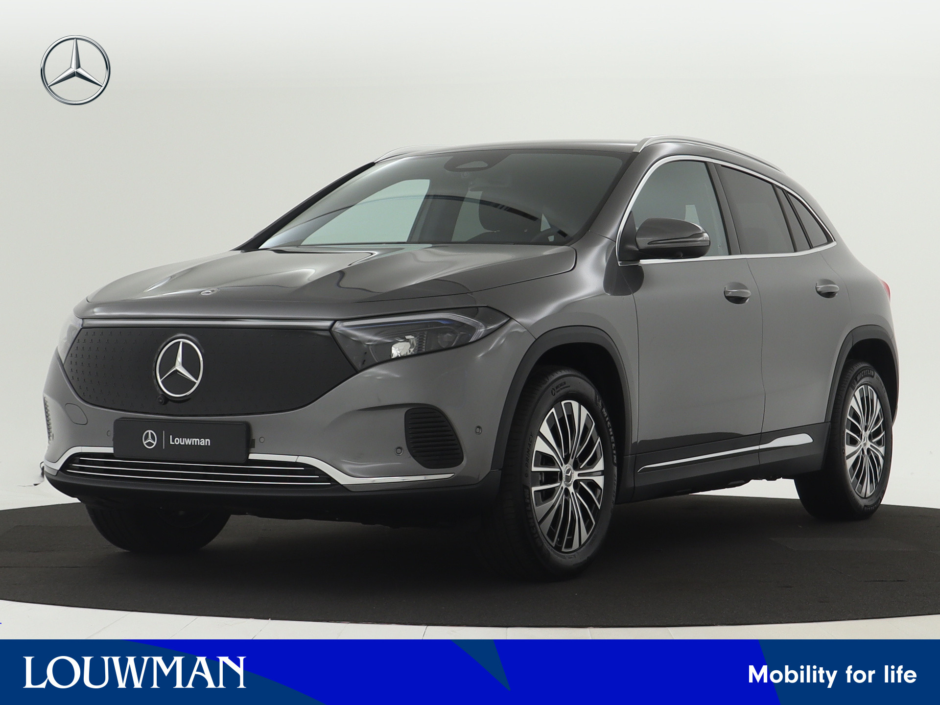 Mercedes-Benz EQA 250+ Business Line 71 kWh | Parkeerpakket met 360°-camera | GUARD 360° Voertuigbescherming Plus | EASY PACK achterklep | Extra USB-poorten | Dodehoekassistent | Sfeerverlichting | Verwarmde stoelen vooraan |