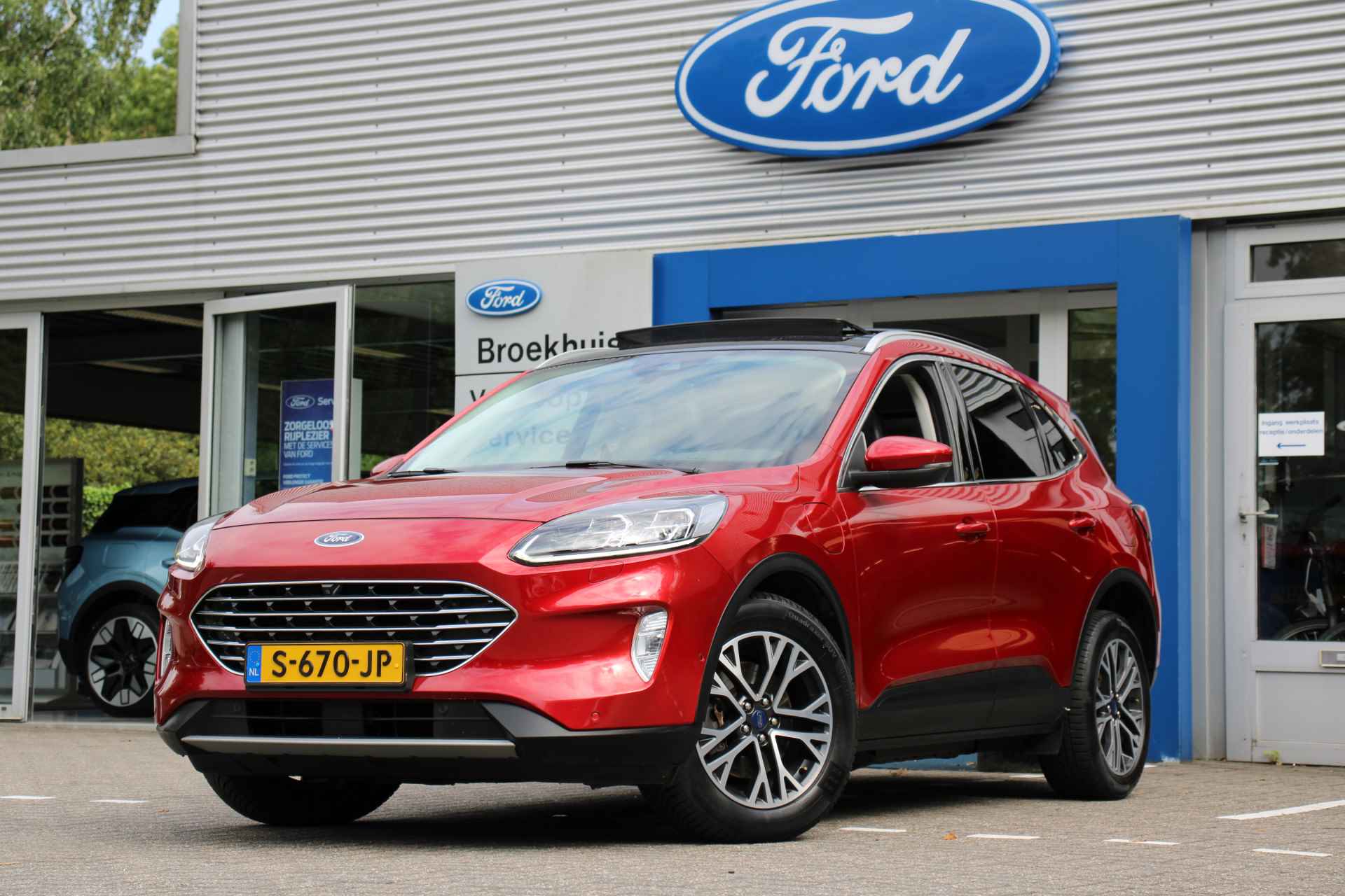 Ford Kuga 2.5 PHEV TITANIUM | PANODAK | LEDER/STOF | NAVI | CAMERA | CLIMA | WINTERPACK | ADAPT. CRUISE | B&O | AUTO. INPARKEREN | PARK SE - 37/39