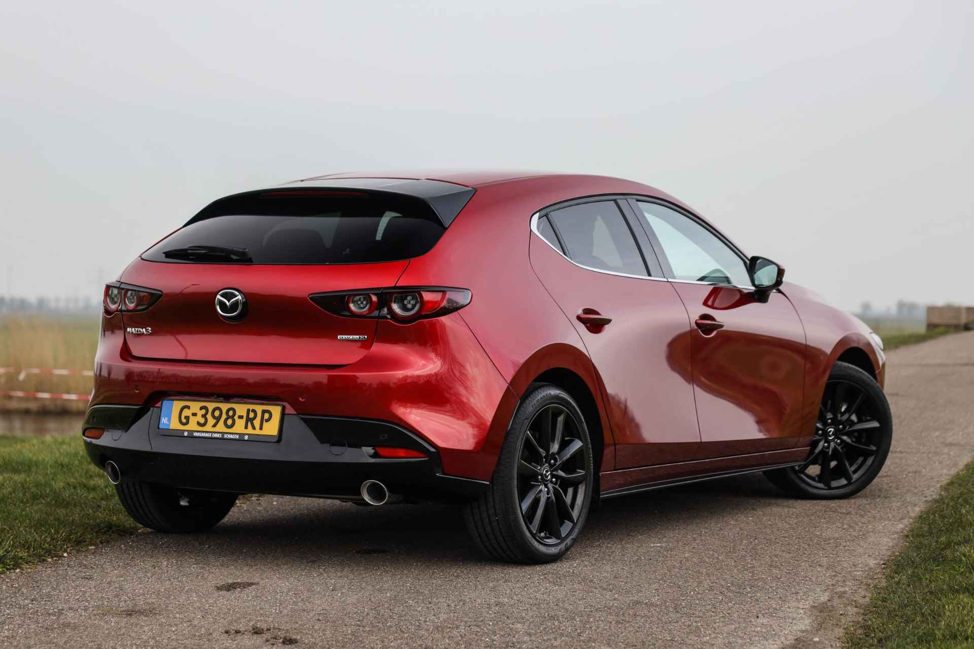 Mazda 3 2.0 e-SkyActiv-X M Hybrid 180 Luxury ✅ Bose ✅ LED ✅ ACC ✅ Leder - 3/40