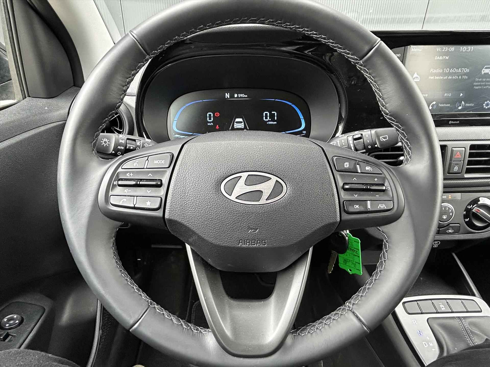 Hyundai I10 1.0i 67pk Comfort | Automaat | Airco | Apple Carplay / Android Auto | Cruise Control | - 12/26