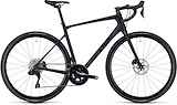 CUBE ATTAIN GTC SLX CARBON/BLACK Heren Carbon/black 56cm