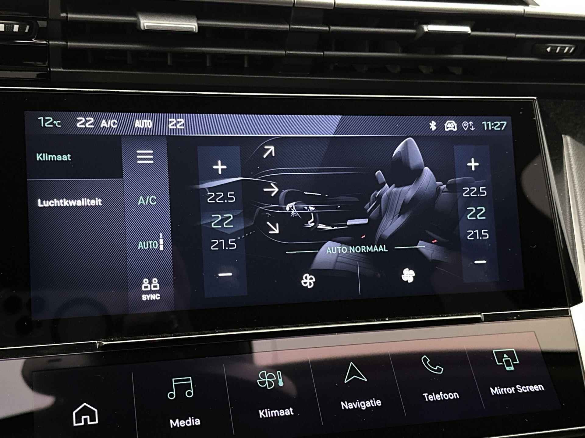 Peugeot 408 Allure 130 pk Automaat | Navigatie | Achteruitrijcamera | Parkeersensoren Achter | Sportstoelen | Keyless Entry/Start | LED Koplampen | Climate Control | Adaptieve Cruise Control | 17" Lichtmetalen Velgen | Apple Carplay/Android Auto | - 21/33