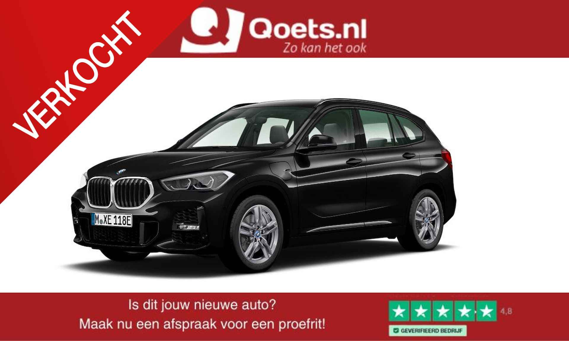 BMW X1 xDrive25e Executive M Sport - Elektrische Achterklep - Cruise Control - Sportstoelen - Elektrisch verwarmde stoelen/stuurwiel - Koplampsproeiers - Park Assistant - Hifi System - Armsteun voor - M sportstuurwiel -