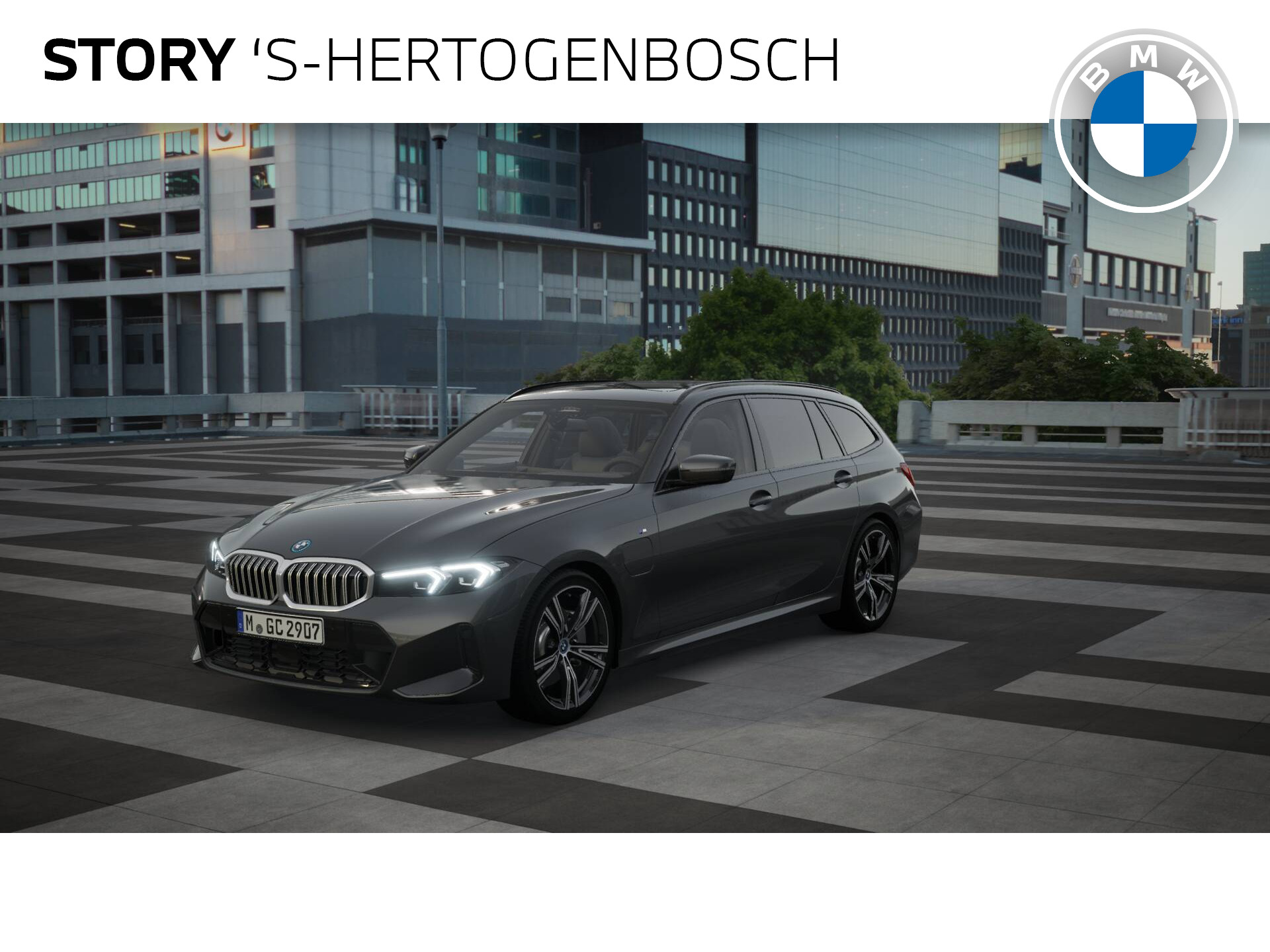 BMW 3 Serie Touring 320e M Sport Automaat / Panoramadak / Sportstoelen / Driving Assistant Professional / Widescreen Display / Live Cockpit Plus