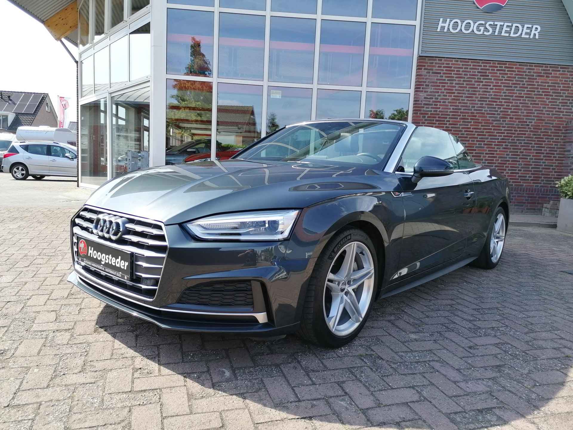 Audi A5 Cabriolet 2.0 TFSI MHEV Sport Pro Line Trekhaak, Cruise - 11/35