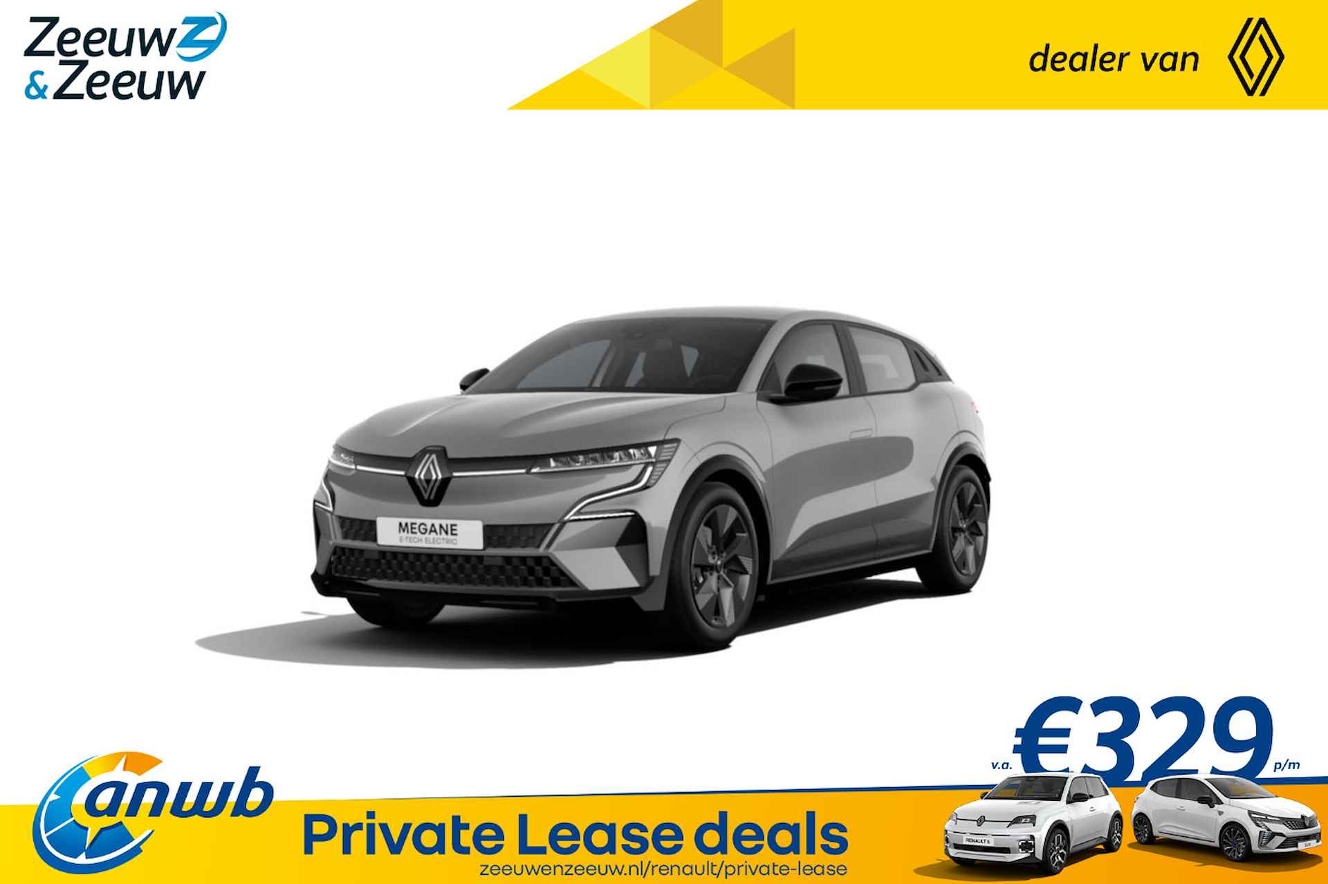 Renault Megane E-Tech Comfort Range Evolution 60 kWh | Nu uit voorraad leverbaar met €1500,- extra Zeeuw & Zeeuw voorraadkorting | - 1/13