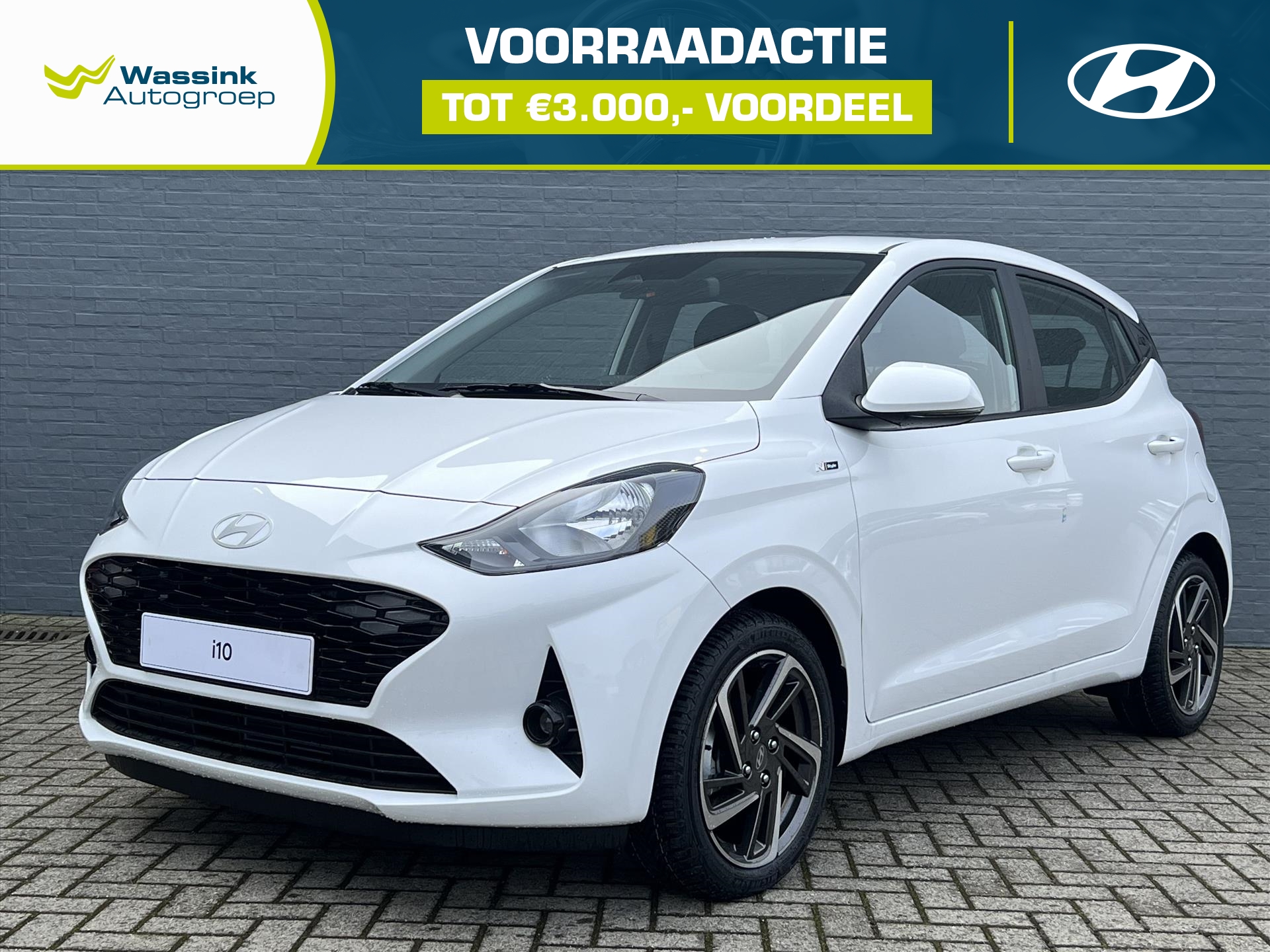 Hyundai I10 1.0i 67pk Limited Edition N-Style | Lederen N-Style bekleding | 16 inch lichtmetalen velgen