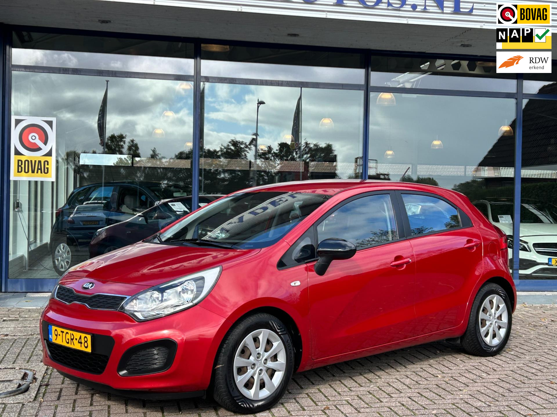 Kia Rio 1.2 CVVT Comfort Pack 5Drs Airco Elek.Pakket Isofix Trekhaak NAP NL-Auto Volledig Dealeronderhouden!