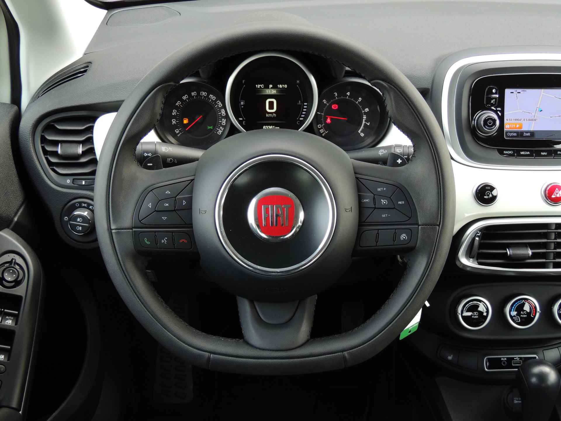 Fiat 500X 1.4 Turbo MultiAir PopStar | Automaat | Navigatie | Parkeersensoren | - 14/23