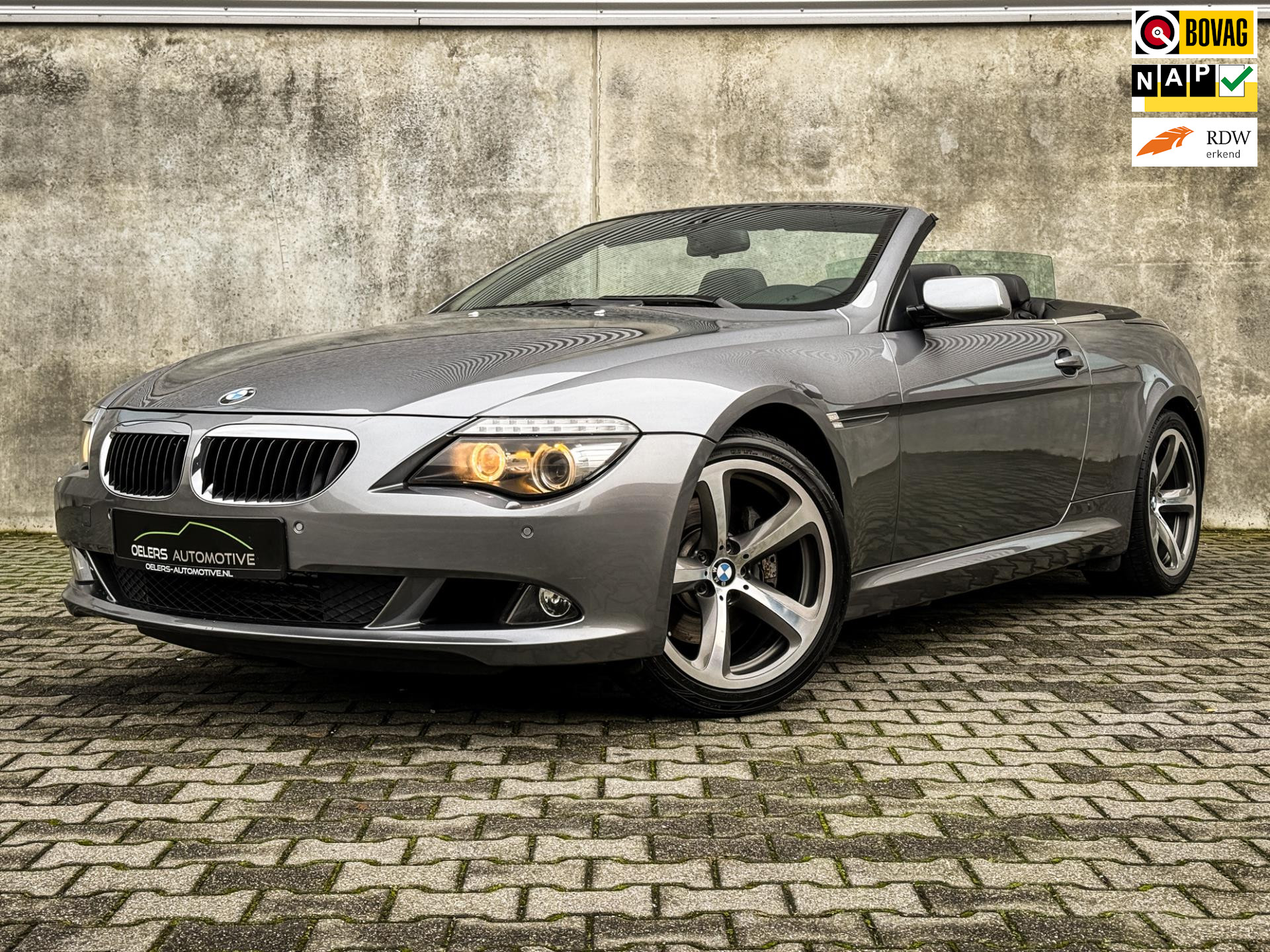 BMW 6-serie Cabrio 630i High Executive | Clima | Cruise | Leder | Xenon | Metalic | complete historie |Youngtimer! |