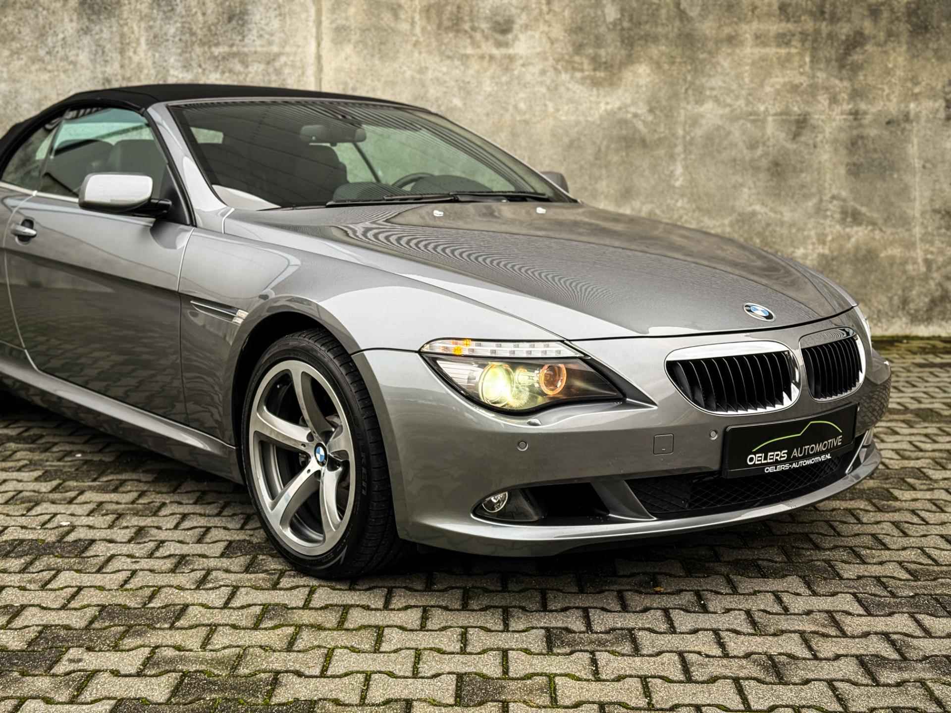 BMW 6-serie Cabrio 630i High Executive | Clima | Cruise | Leder | Xenon | Metalic | complete historie |Youngtimer! | - 7/46