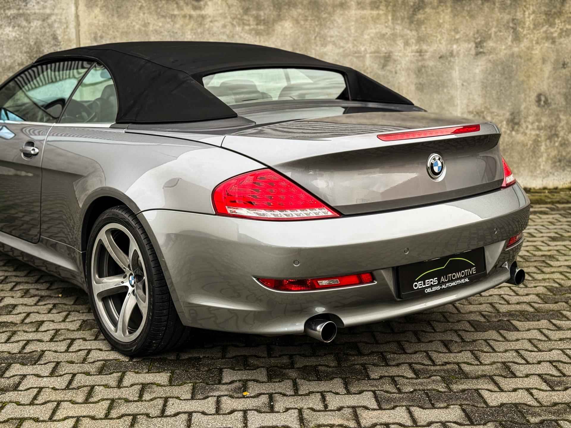 BMW 6-serie Cabrio 630i High Executive | Clima | Cruise | Leder | Xenon | Metalic | complete historie |Youngtimer! | - 8/46