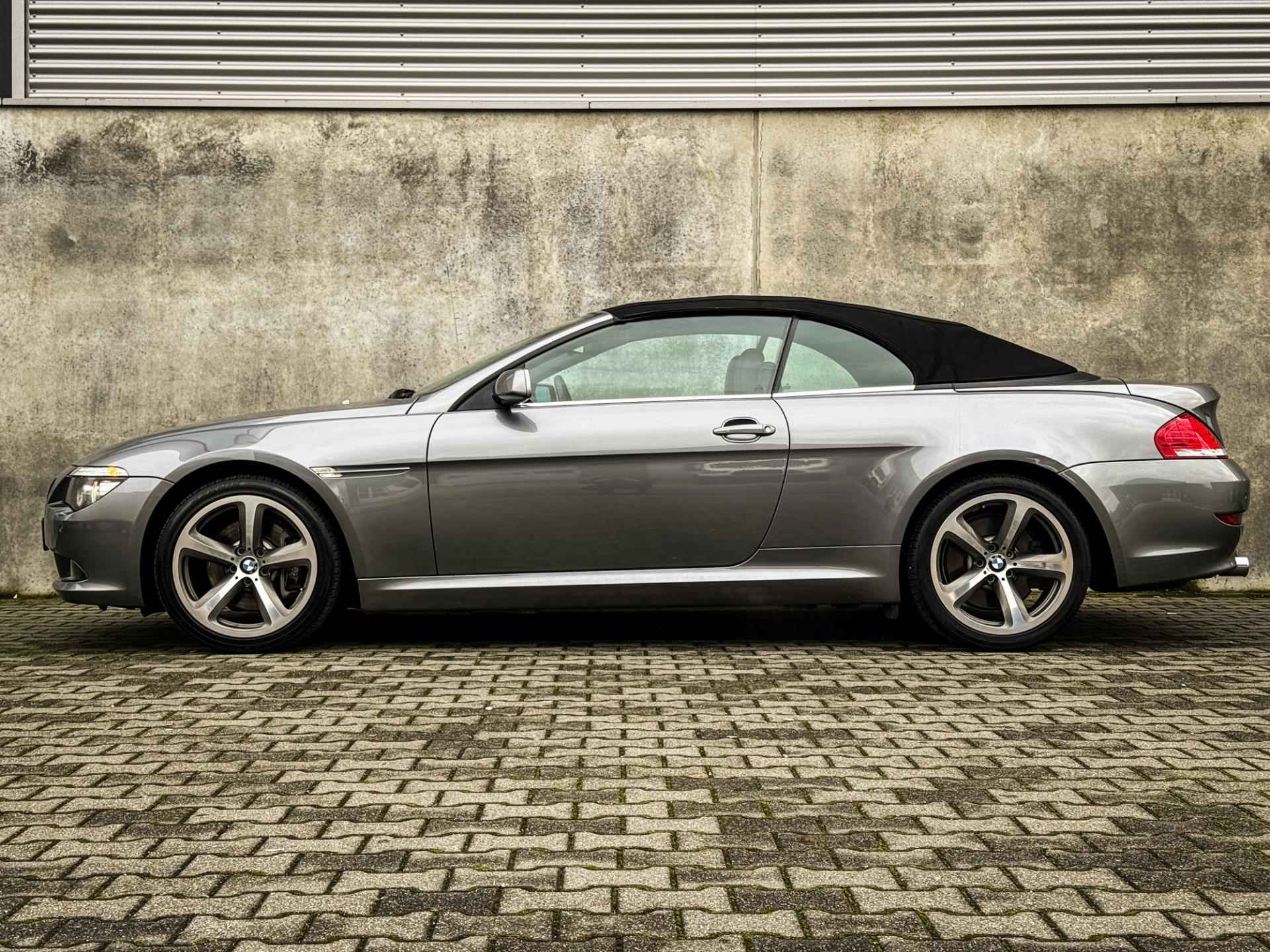 BMW 6-serie Cabrio 630i High Executive | Clima | Cruise | Leder | Xenon | Metalic | complete historie |Youngtimer! | - 9/46