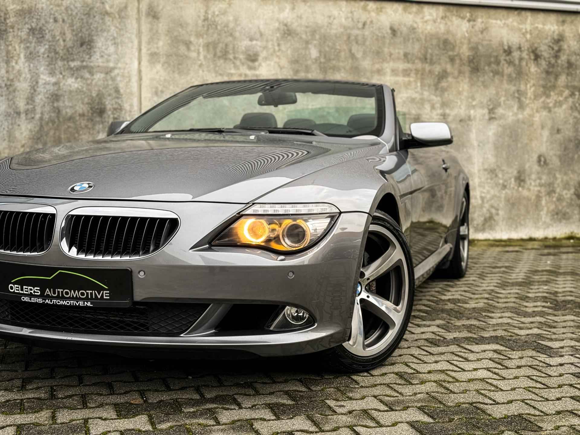 BMW 6-serie Cabrio 630i High Executive | Clima | Cruise | Leder | Xenon | Metalic | complete historie |Youngtimer! | - 13/46