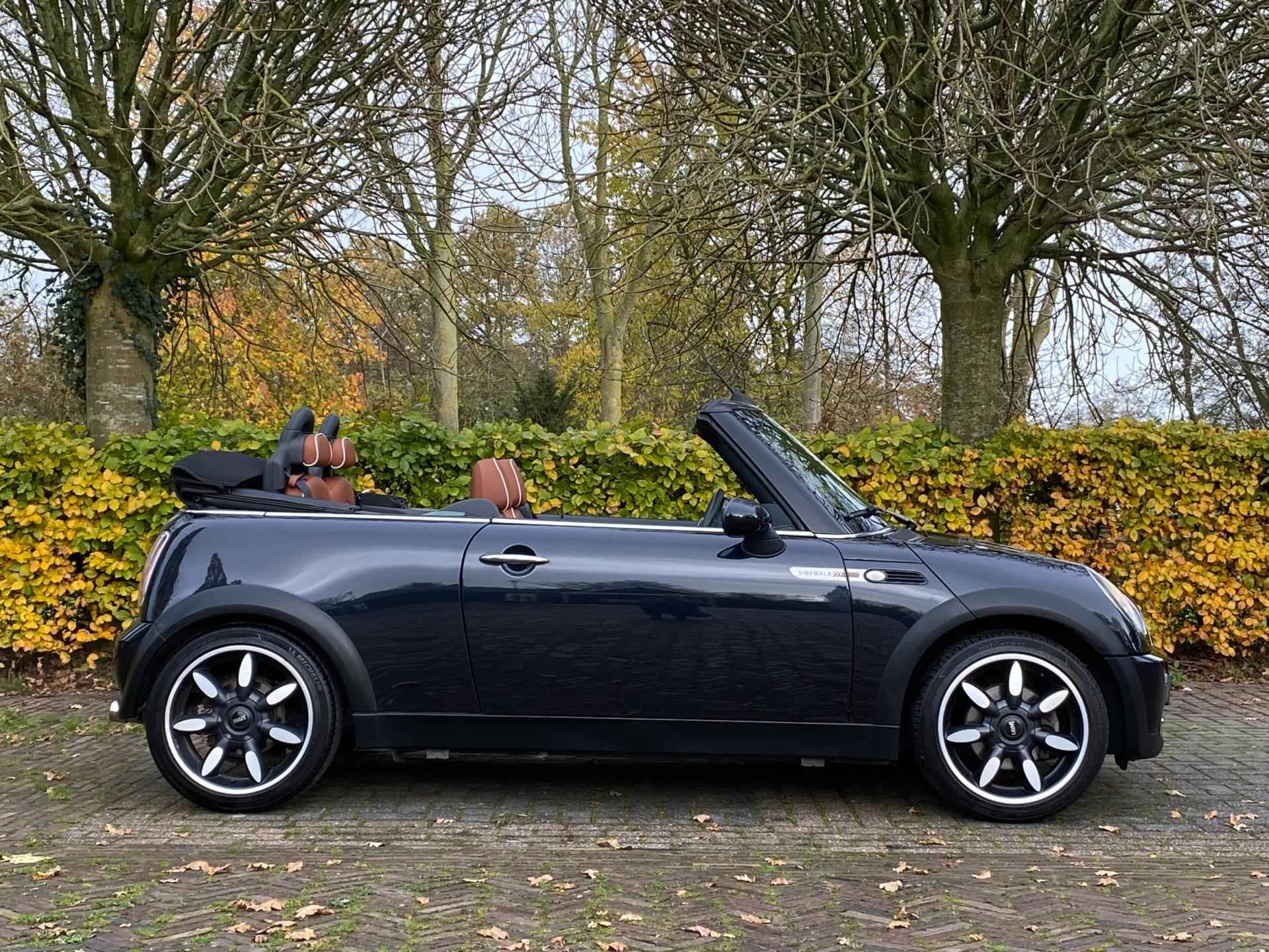 MINI Cabrio 1.6 Cooper Sidewalk | Leder interieur | Airco | Cruise Control | Garantie - 12/37