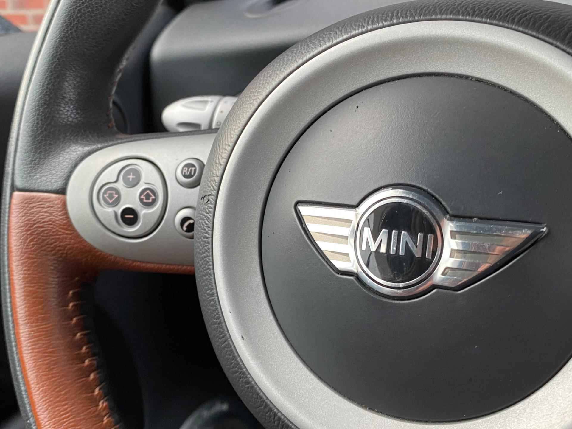 MINI Cabrio 1.6 Cooper Sidewalk | Leder interieur | Airco | Cruise Control | Garantie - 24/37