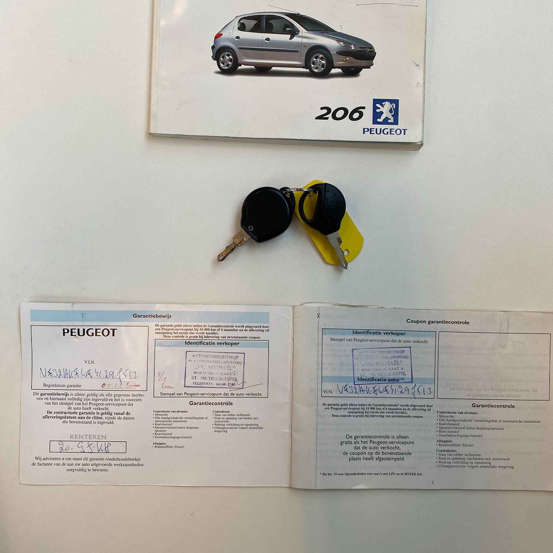 Peugeot 206 1.4 XT 5 Deurs,5 Zits,Elektrischpakket,Stuurbekrachting,Lagekilometerstand - 20/22