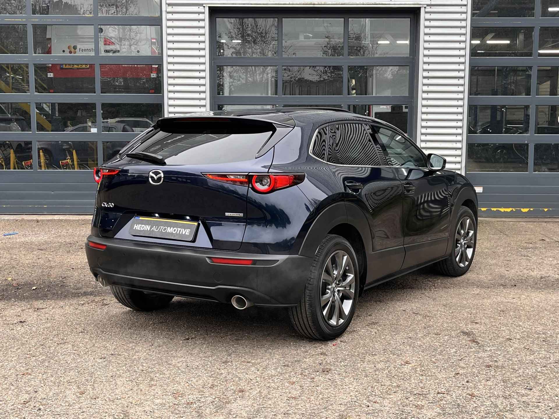 Mazda CX-30 2.0 186PK e-SkyActiv-X M Hybrid Luxury | Schuif/kanteldak | Leder+memory | Ad. Cruise | Stoel/stuurverw. | Bose | El. Klep | LMV 18 inch - 2/28