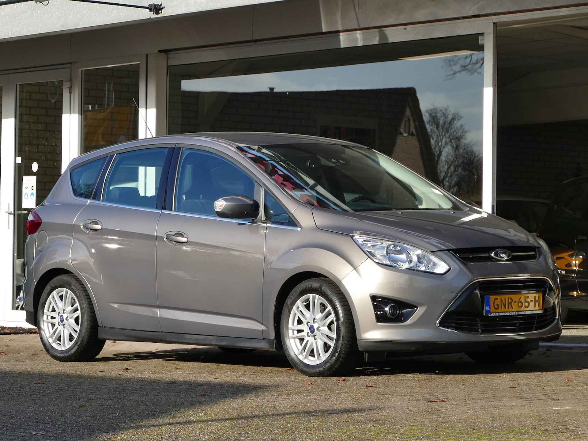 Ford C-MAX 1.0 Titanium | verwarmde voorruit | stoelverwarming | 100% onderhouden | nieuwe distributieriem - 12/48