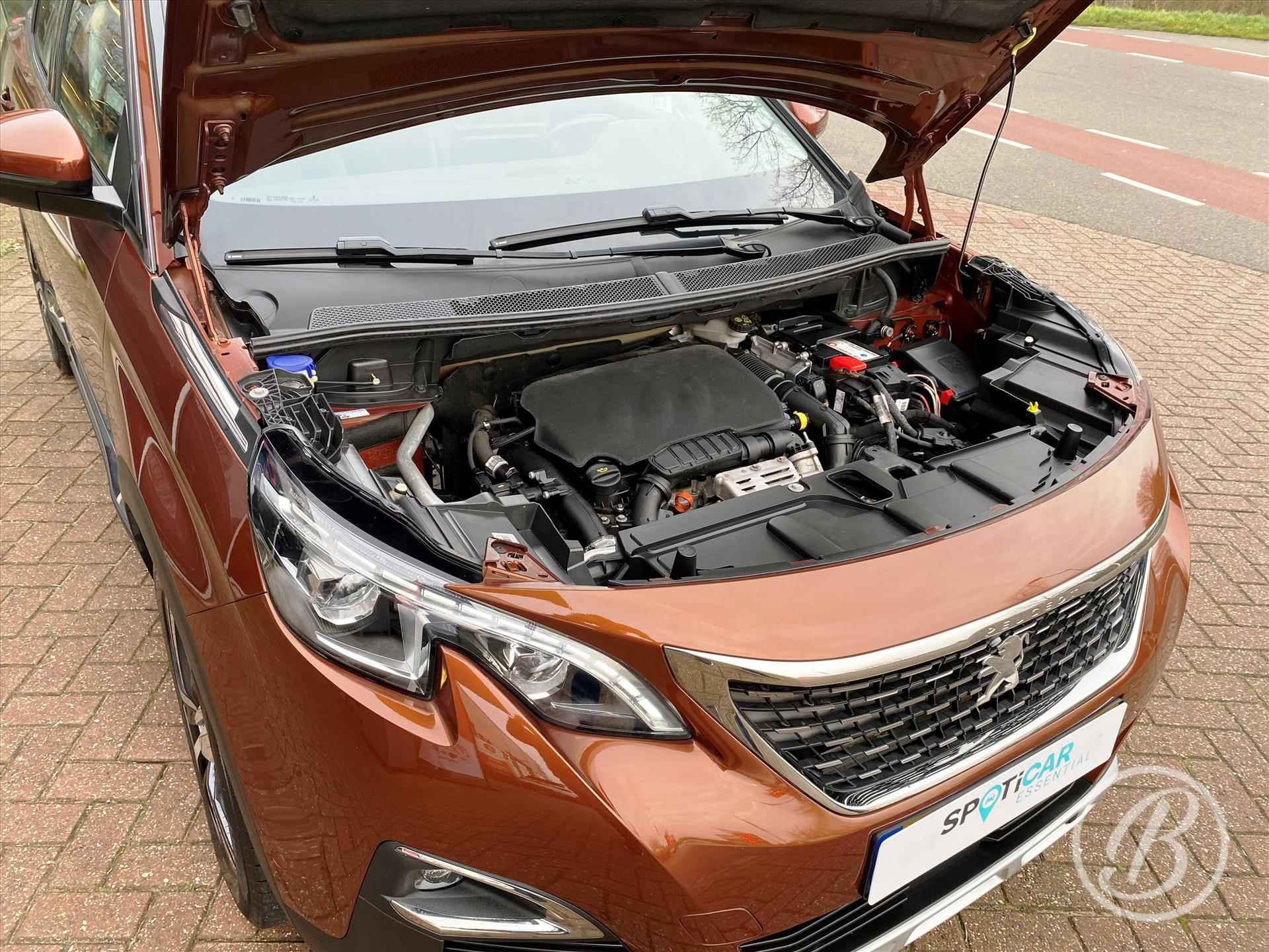 PEUGEOT 3008 1.2 Turbo 130pk Automaat Allure | trekhaak, 18 inch velgen, navigatie, camera, parkeersensoren v&a, park assist, apple, android climate- en cruise - 49/65