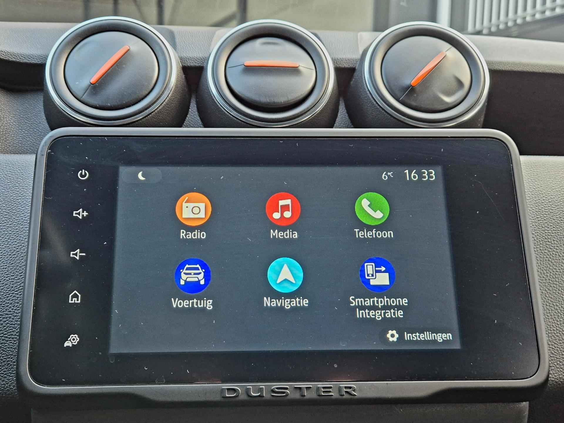 Dacia DUSTER 1.3 TCe 150PK Prestige + LED|Keyless|360 camera|Navi|Apple|Android|DAB|Climate control|Cruise|PDC|17"LMV|Leder/stof - 20/30